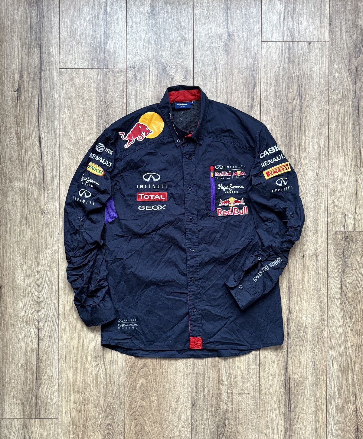 Pepe Jeans × Red Bull Koszula Red Bull Racing Pepe Jeans Infiniti Size US M / EU 48-50 / 2 - 3 Thumbnail