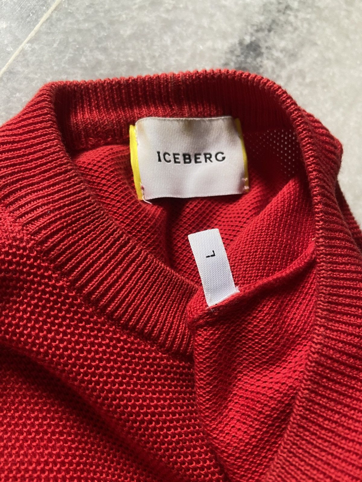 Iceberg Iceberg Sweater Size US L / EU 52-54 / 3 - 6 Thumbnail