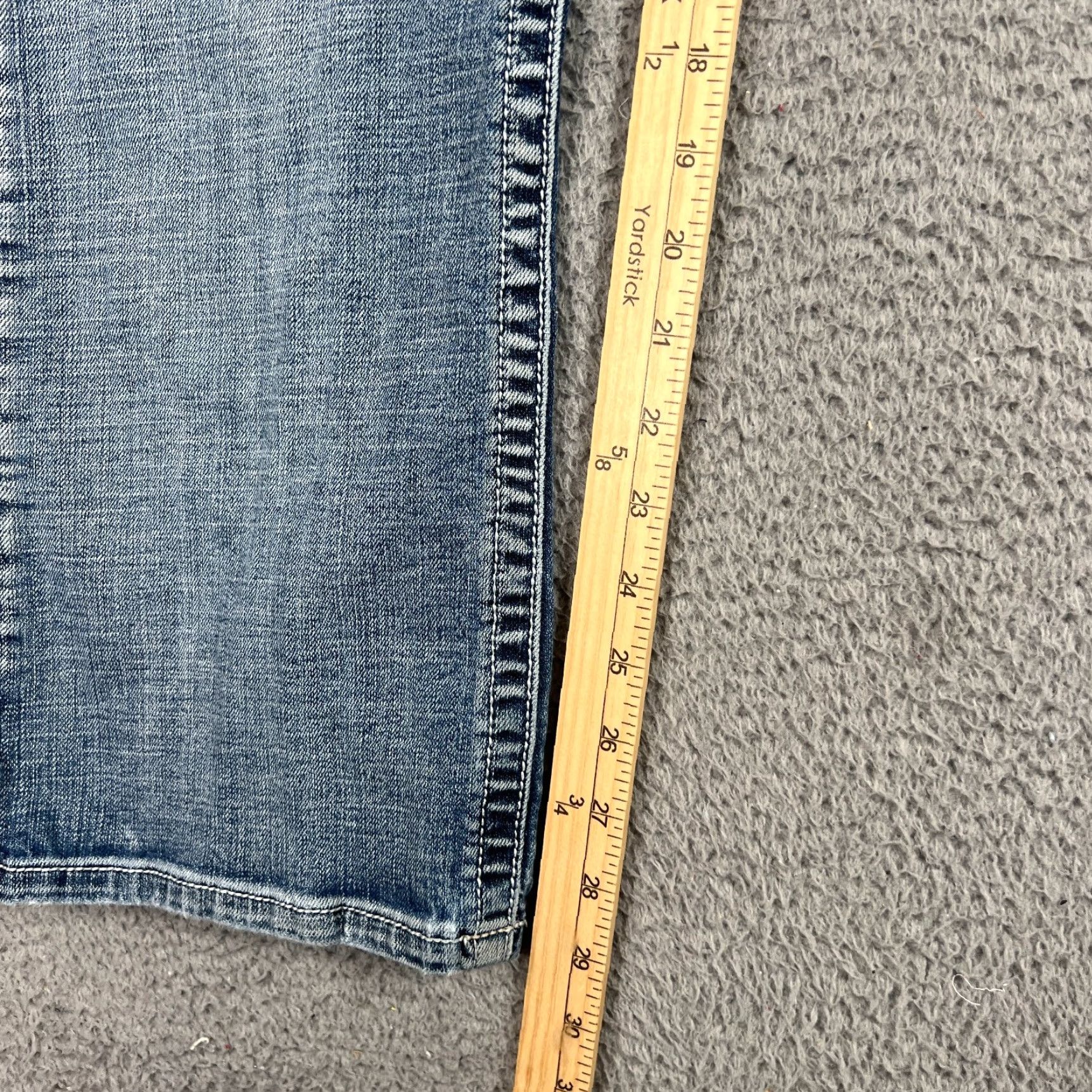 Denime VINTAGE Axel Jeans Mens 31x29 Bootcut Light Wash Denim Western Casual Trousers Size US 31 - 6 Thumbnail