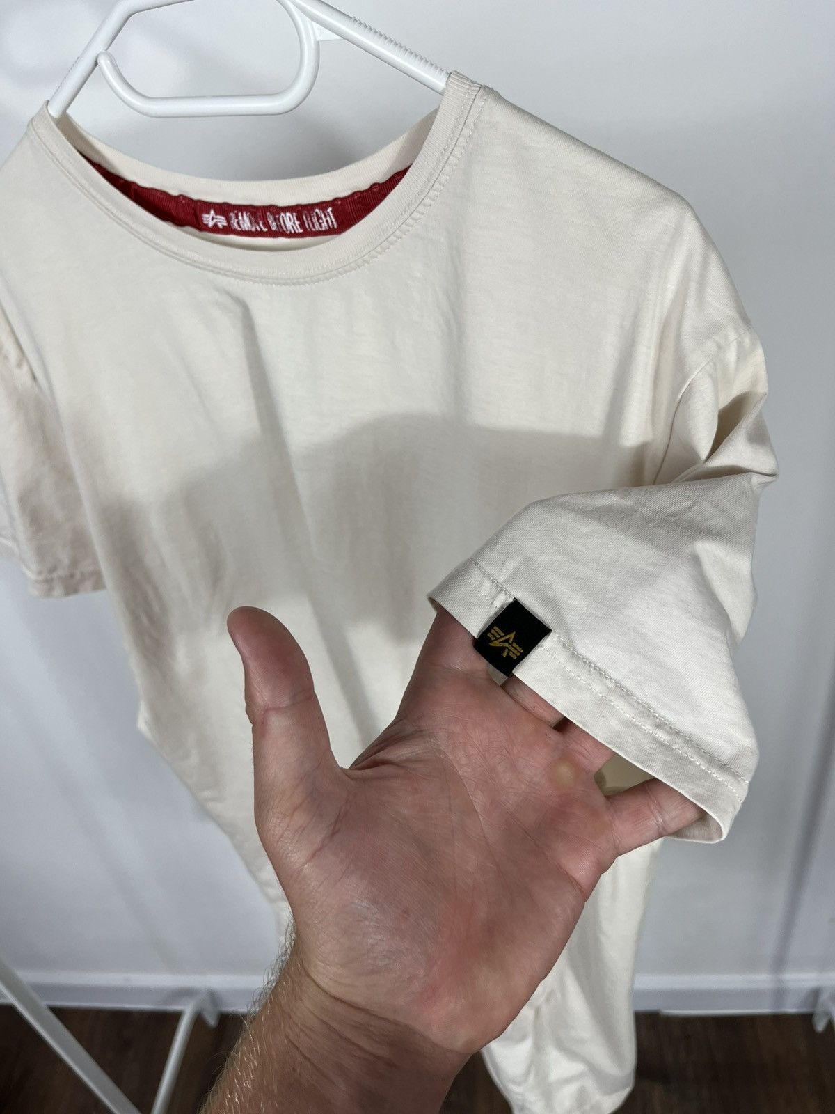 Alpha Industries Alpha Industries Graphic Tee Crash Message Back Print L Size US L / EU 52-54 / 3 - 11 Thumbnail
