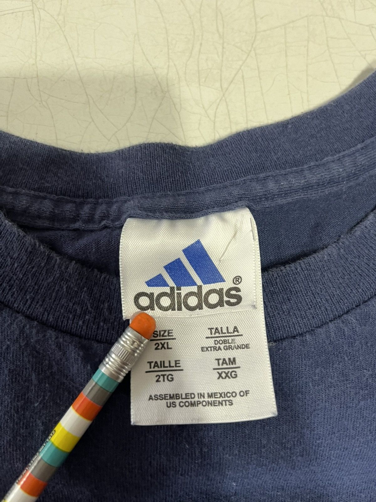 Adidas × Vintage Vintage adidas long sleeve shirt Size US XXL / EU 58 / 5 - 3 Thumbnail