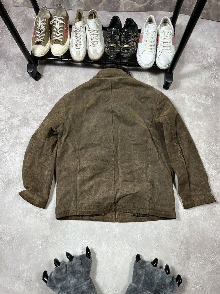 Vintage Vintage Y2k Leather Jacket Size US L / EU 52-54 / 3 - 3 Thumbnail