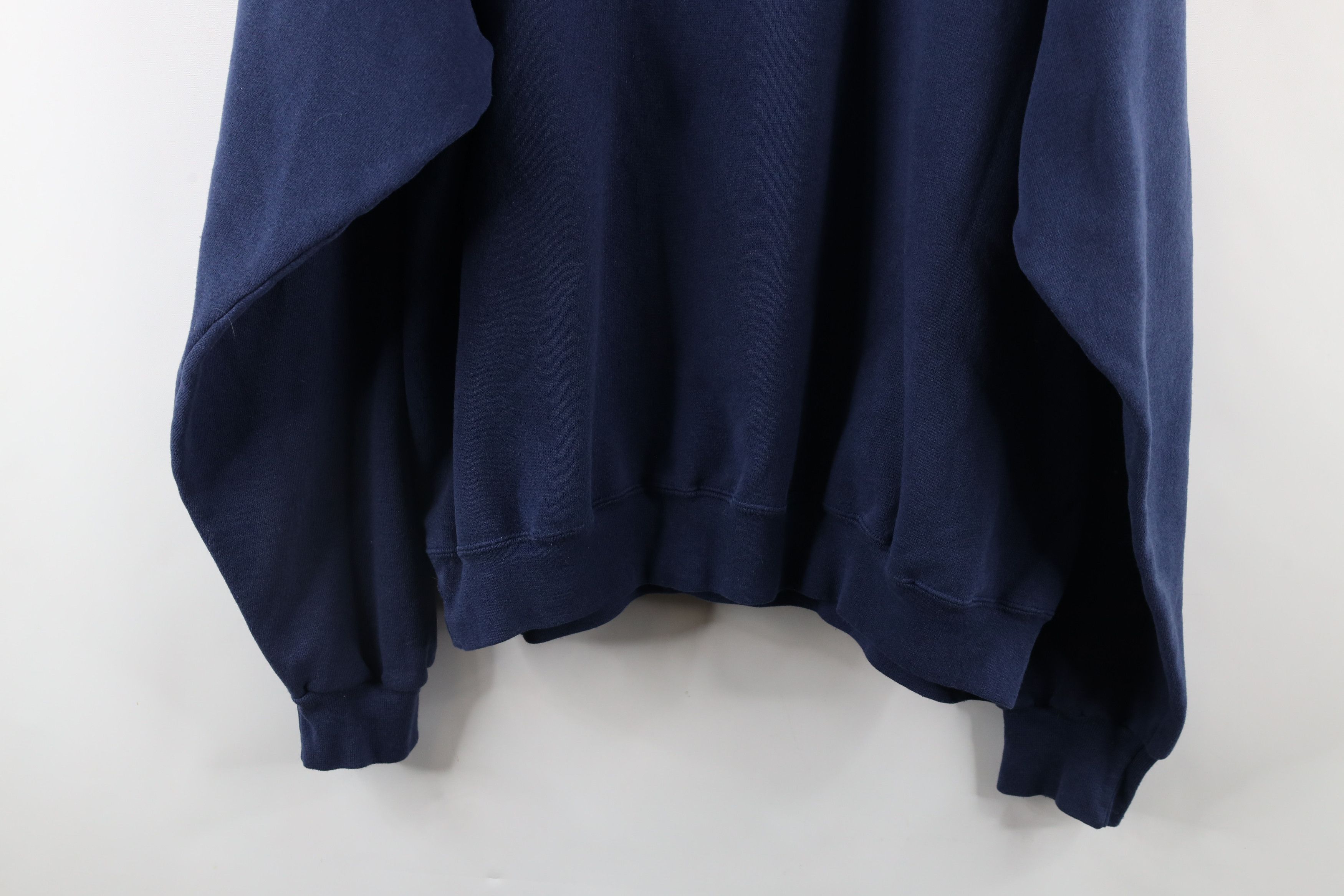 Champion × Vintage Vintage 90s Champion Spell Out Crewneck Sweatshirt Blue Size US XL / EU 56 / 4 - 10 Thumbnail