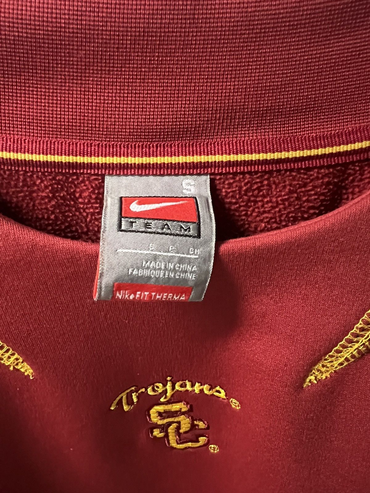 Nike × Vintage USC NIKE CREWNECK Size US S / EU 44-46 / 1 - 4 Thumbnail
