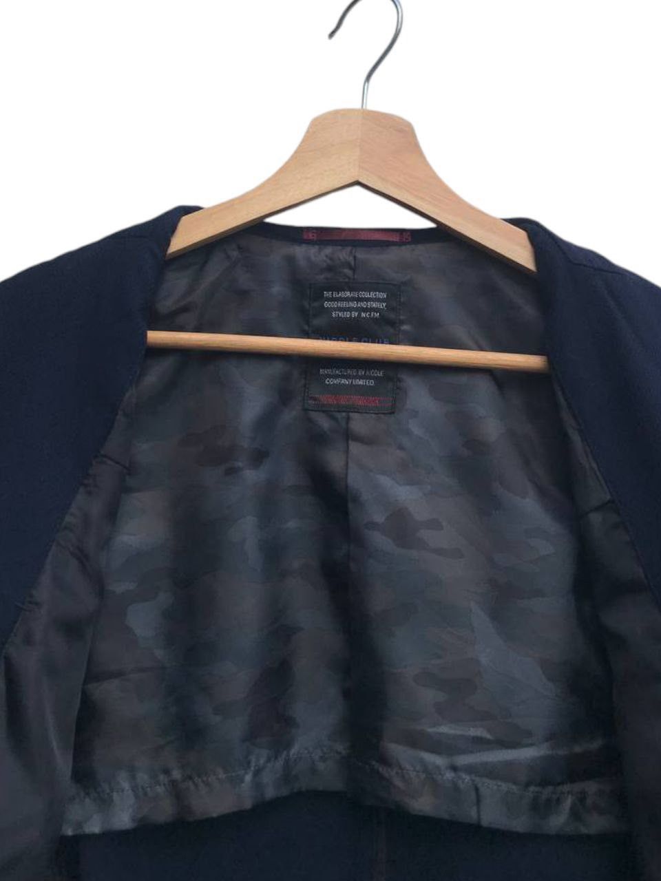 Japanese Brand × Nicole Club Nicole Club for Men Camo Collar Blazer Size US M / EU 48-50 / 2 - 10 Thumbnail
