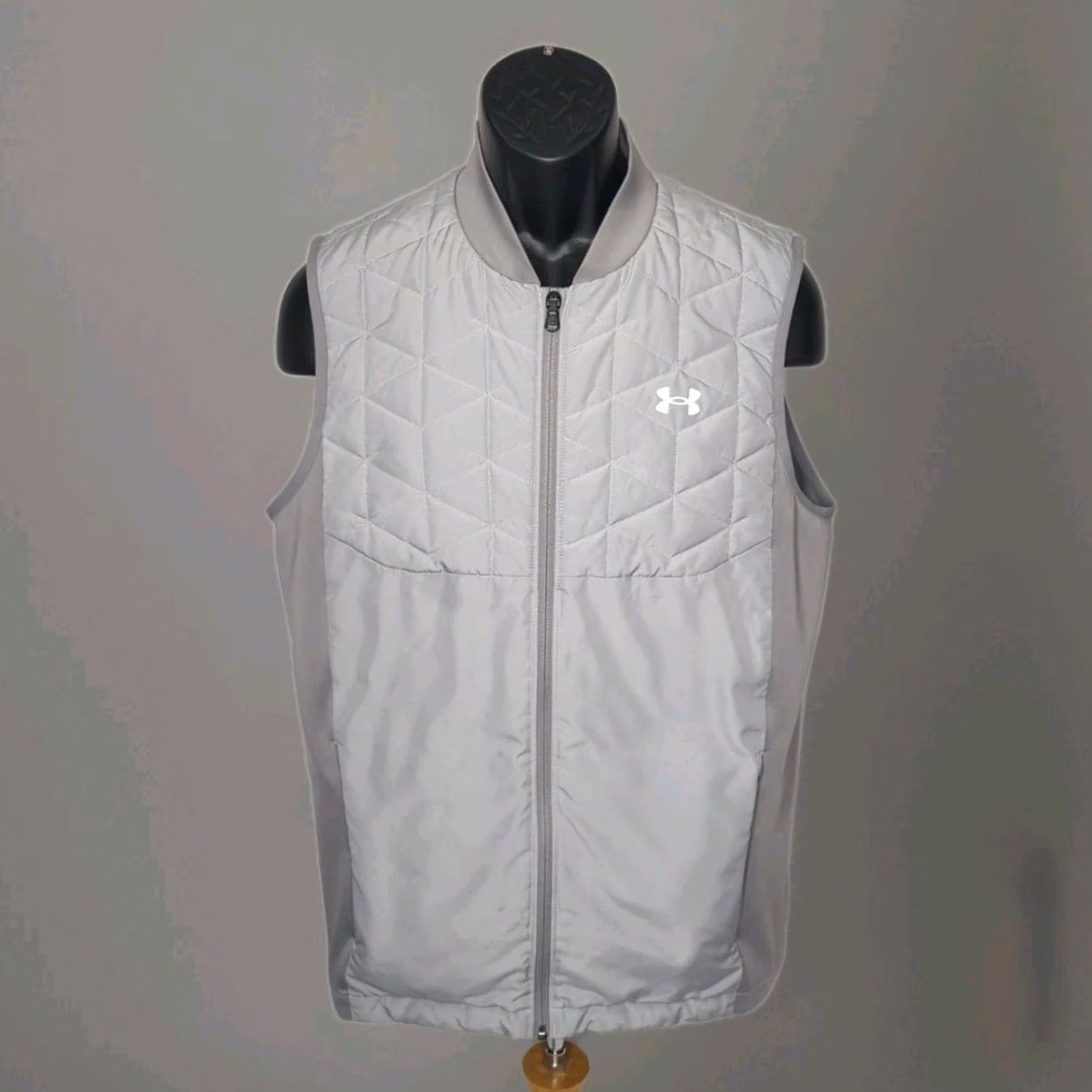 Under Armour Under Armour ColdGear Reactor Golf Vest Jacket Gray Mens M Size US M / EU 48-50 / 2 - 4 Thumbnail