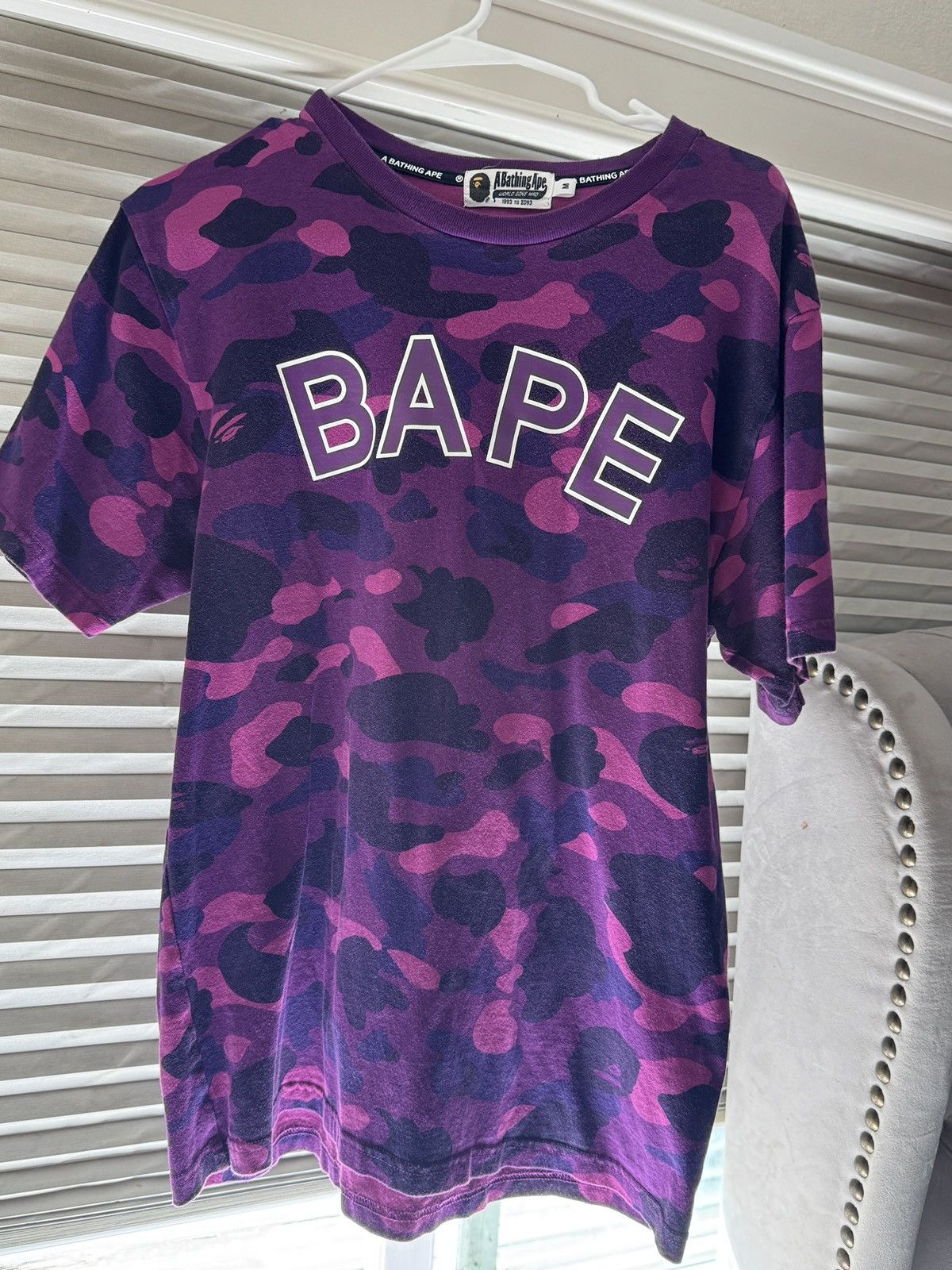 Bape Bape camo t shirt size M Size US M / EU 48-50 / 2 - 1 Thumbnail
