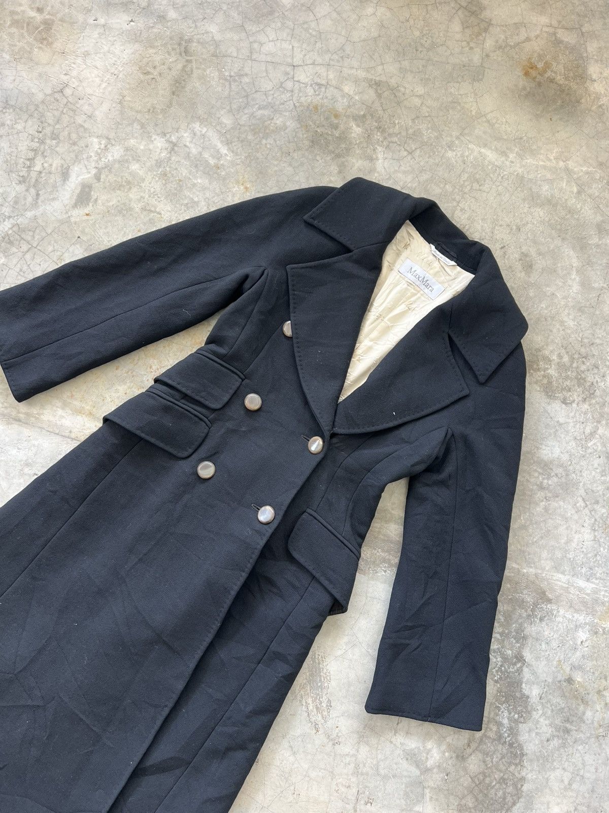 Max Mara MAX MARA DOUBLE-BREASTED COAT Size S / US 4 / IT 40 - 2 Thumbnail
