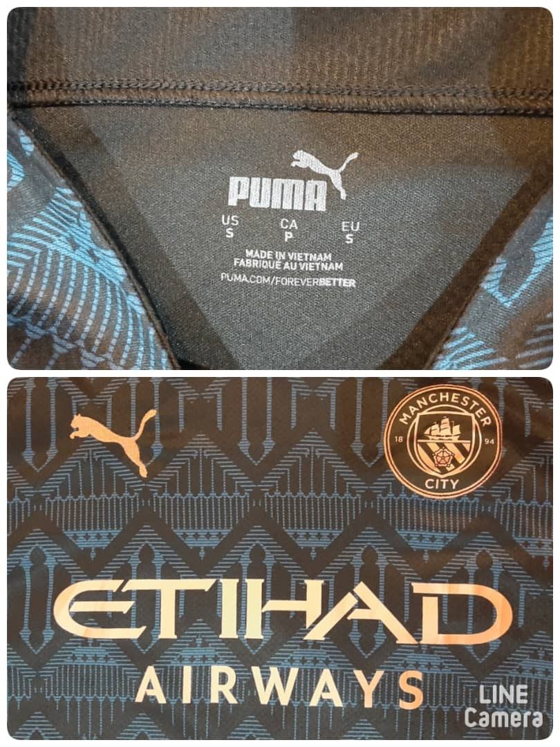Puma MANCHESTER CITY PUMA AWAY JERSEY 2020/21, Size S, STERLING#7 Size US S / EU 44-46 / 1 - 3 Thumbnail