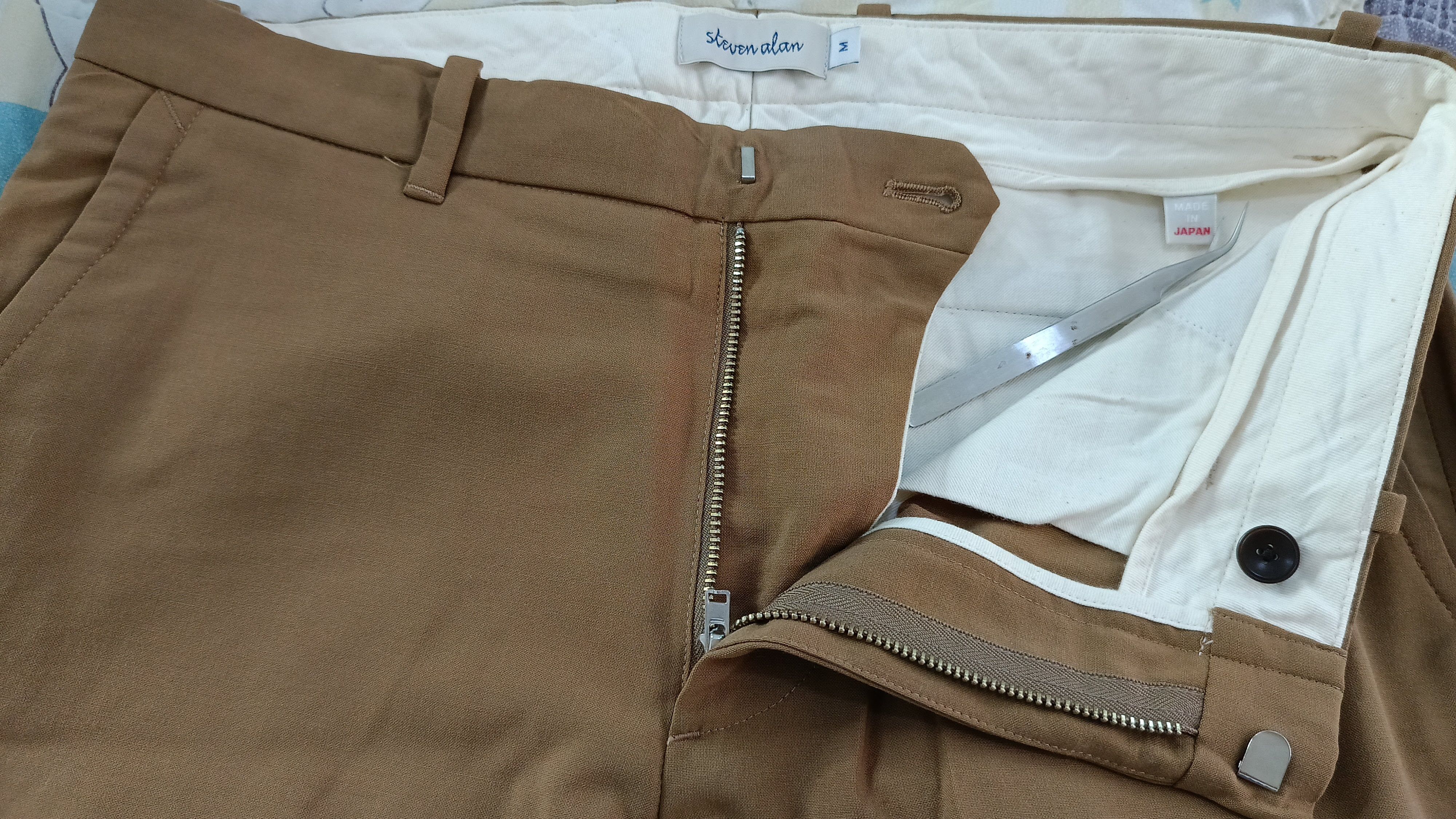 Steven Alan Steven Alan Japan brown chino formal wool blend pants 32x28 Size US 32 / EU 48 - 7 Thumbnail