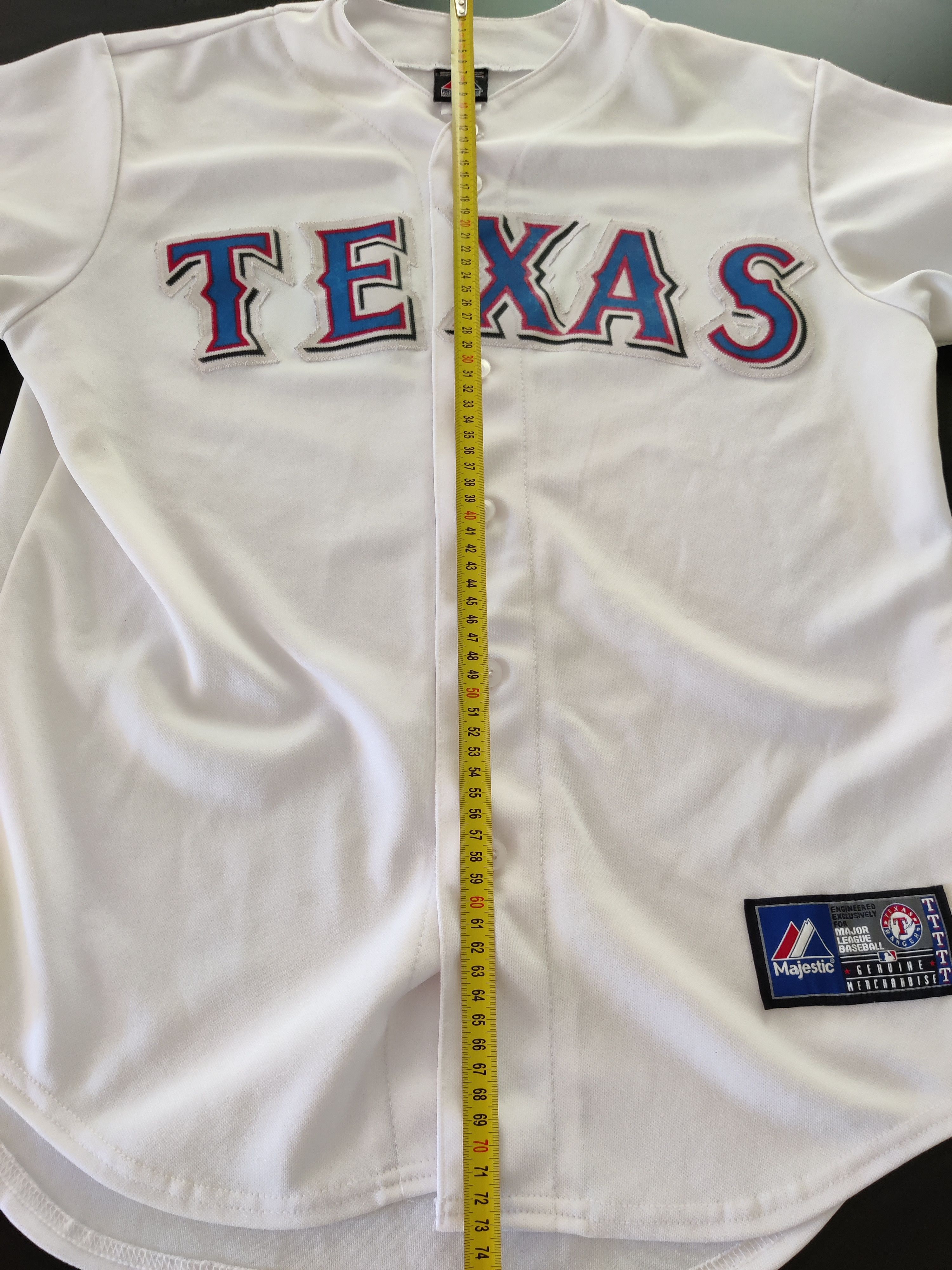 Majestic Majestic Texas Rangers MLB Home White Baseball Jersey M Size US M / EU 48-50 / 2 - 16 Thumbnail