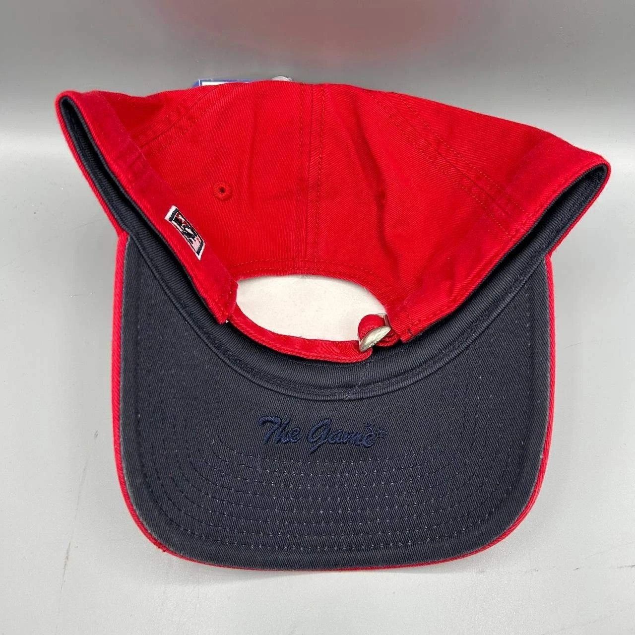 The Game Ole Miss Rebels NCAA Hat Men Red Blue Strap Back Cotton Size ONE SIZE - 4 Thumbnail