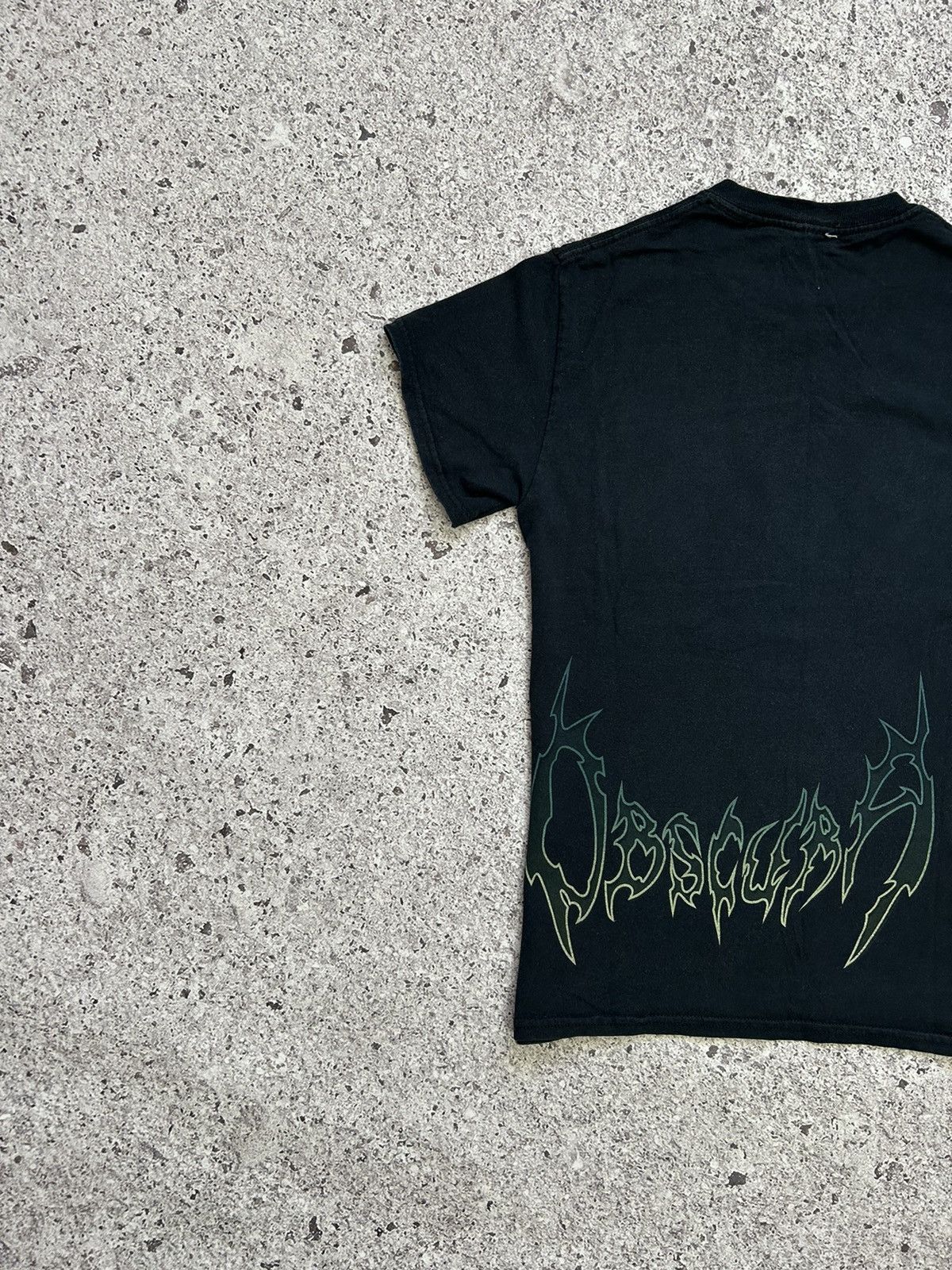 Band Tees × Vintage Vintage 2000’s Obscura Rock Band Retro T-Shirt Y2K Hype Size US S / EU 44-46 / 1 - 7 Thumbnail