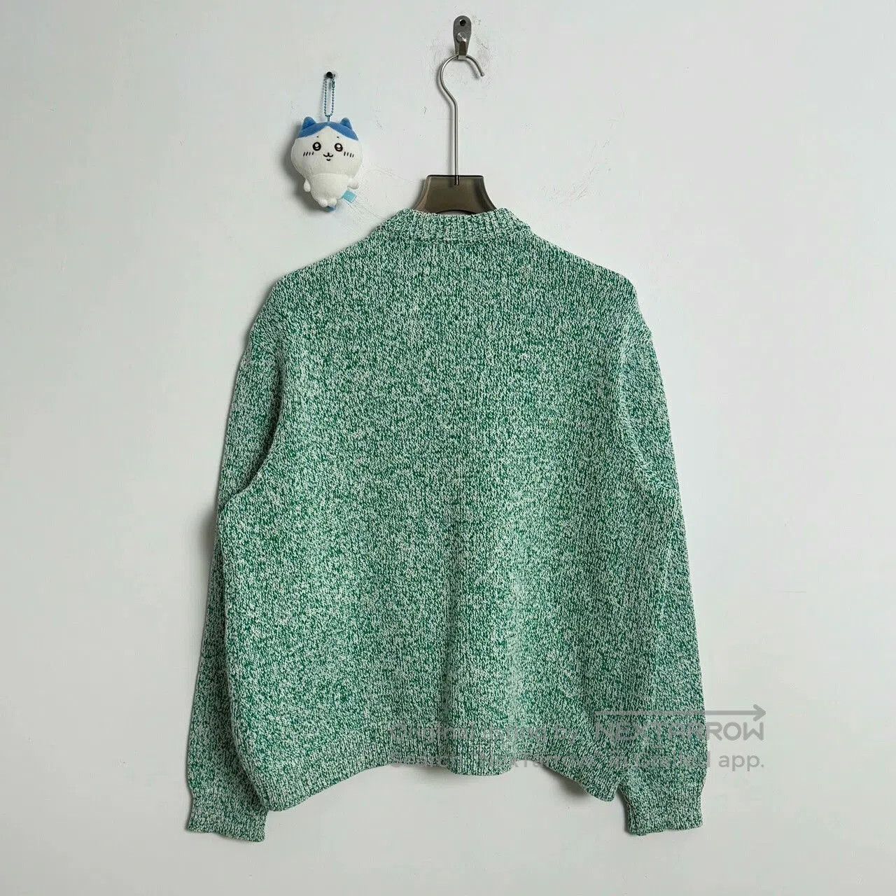 Balenciaga Balenciaga Green Snowflake Pattern Sweater. Size M / US 6-8 / IT 42-44 - 2 Thumbnail