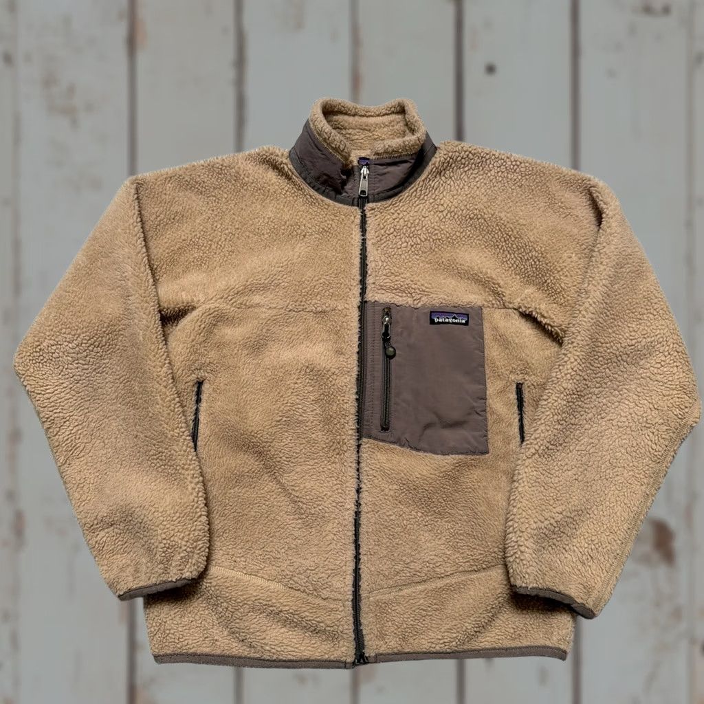 Patagonia VINTAGE Patagonia Fleece Jacket XS Unisex Adults USA 90s Retro-X Pile Made in USA Oatmeal (23055) Size US XS / EU 42 / 0 - 1 Thumbnail