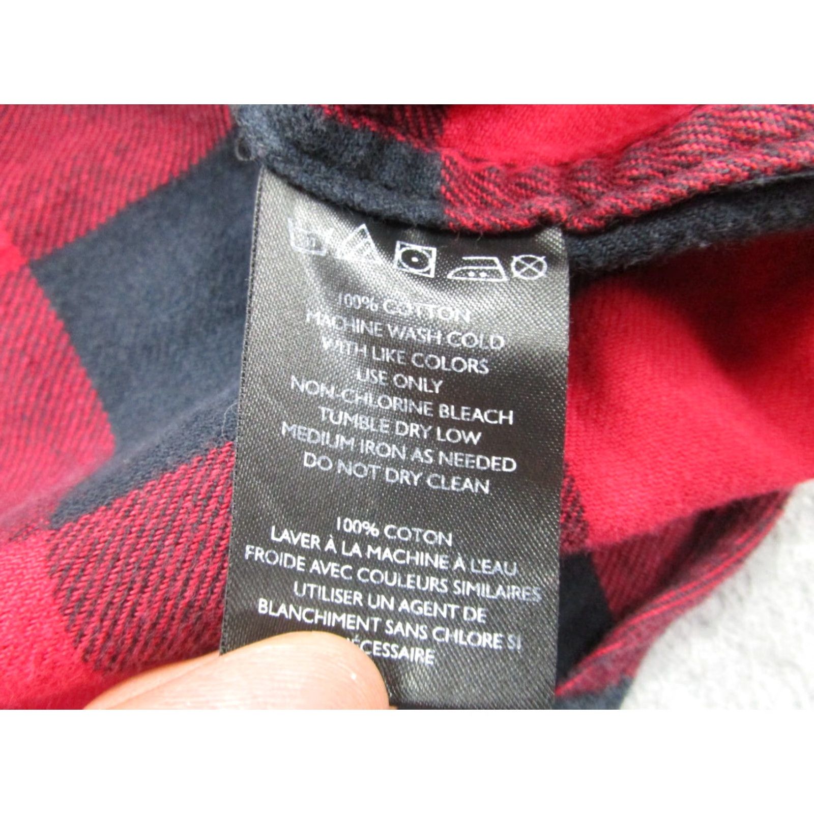 Vintage Salt Valley Mens Flannel Shirt M Red Black Plaid Long Sleeve Casual Western Size US M / EU 48-50 / 2 - 5 Thumbnail