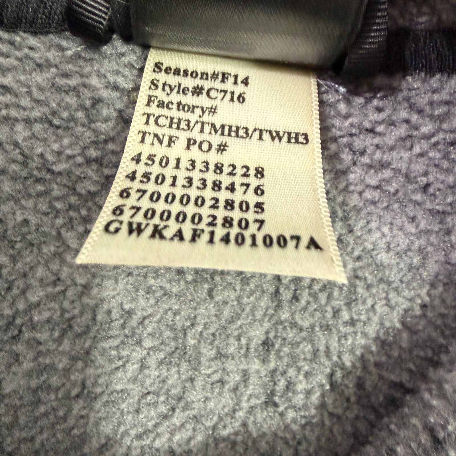 The North Face The North Face Jacket Women's Medium Gray Black Full Zip Size M / US 6-8 / IT 42-44 - 7 Thumbnail
