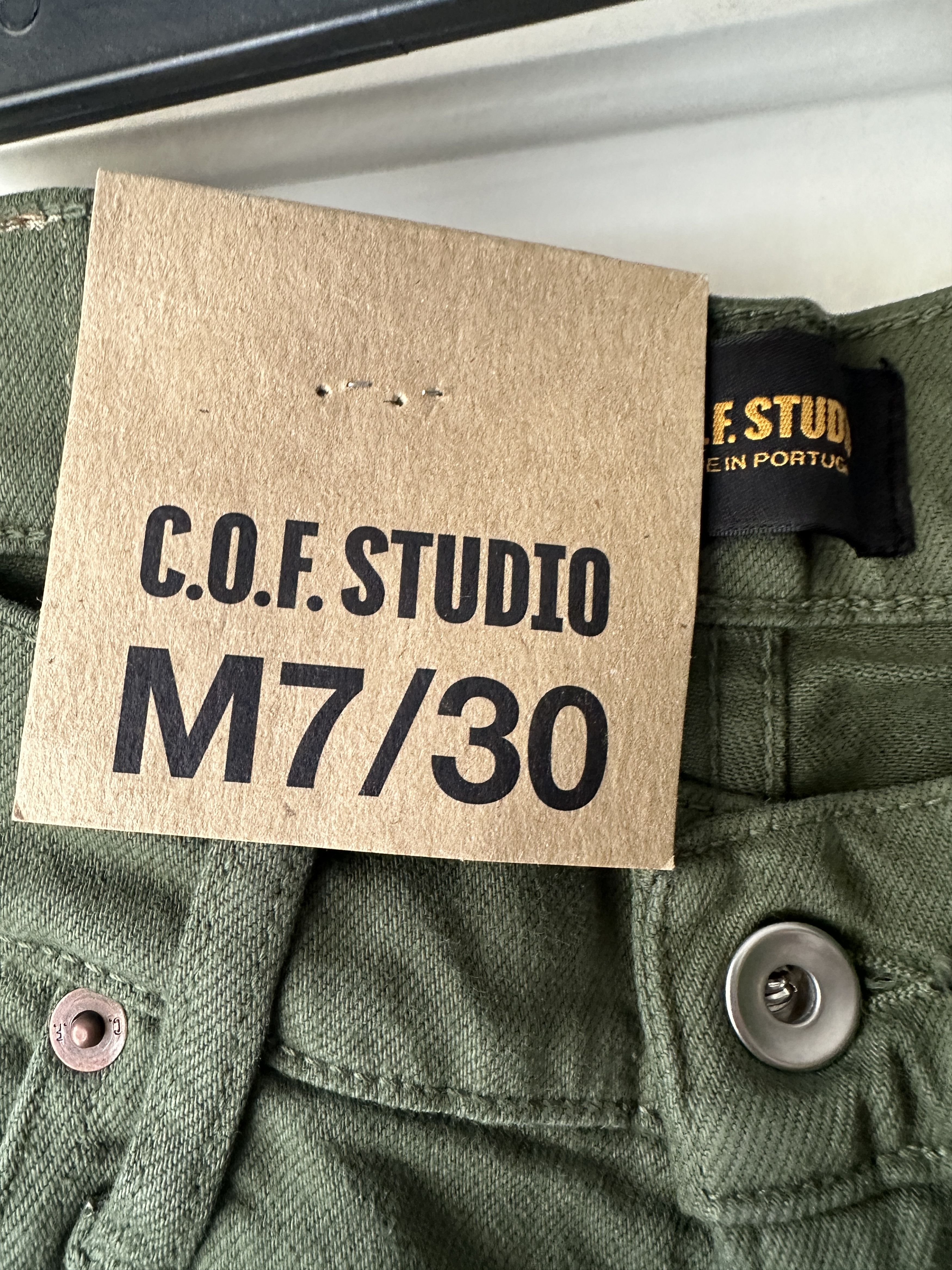 C.O.F. Studio M7 Tapered Comfort Organic Ecru Jean Size US 30 / EU 46 - 6 Thumbnail