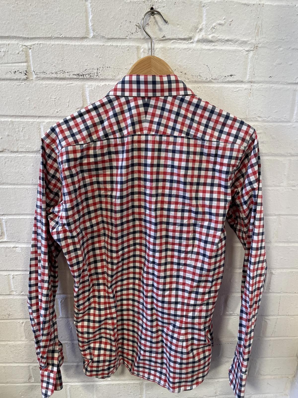 Hawes & Curtis Hawes & Curtis Men's Checkered Button-Down Shirt Size US L / EU 52-54 / 3 - 4 Thumbnail