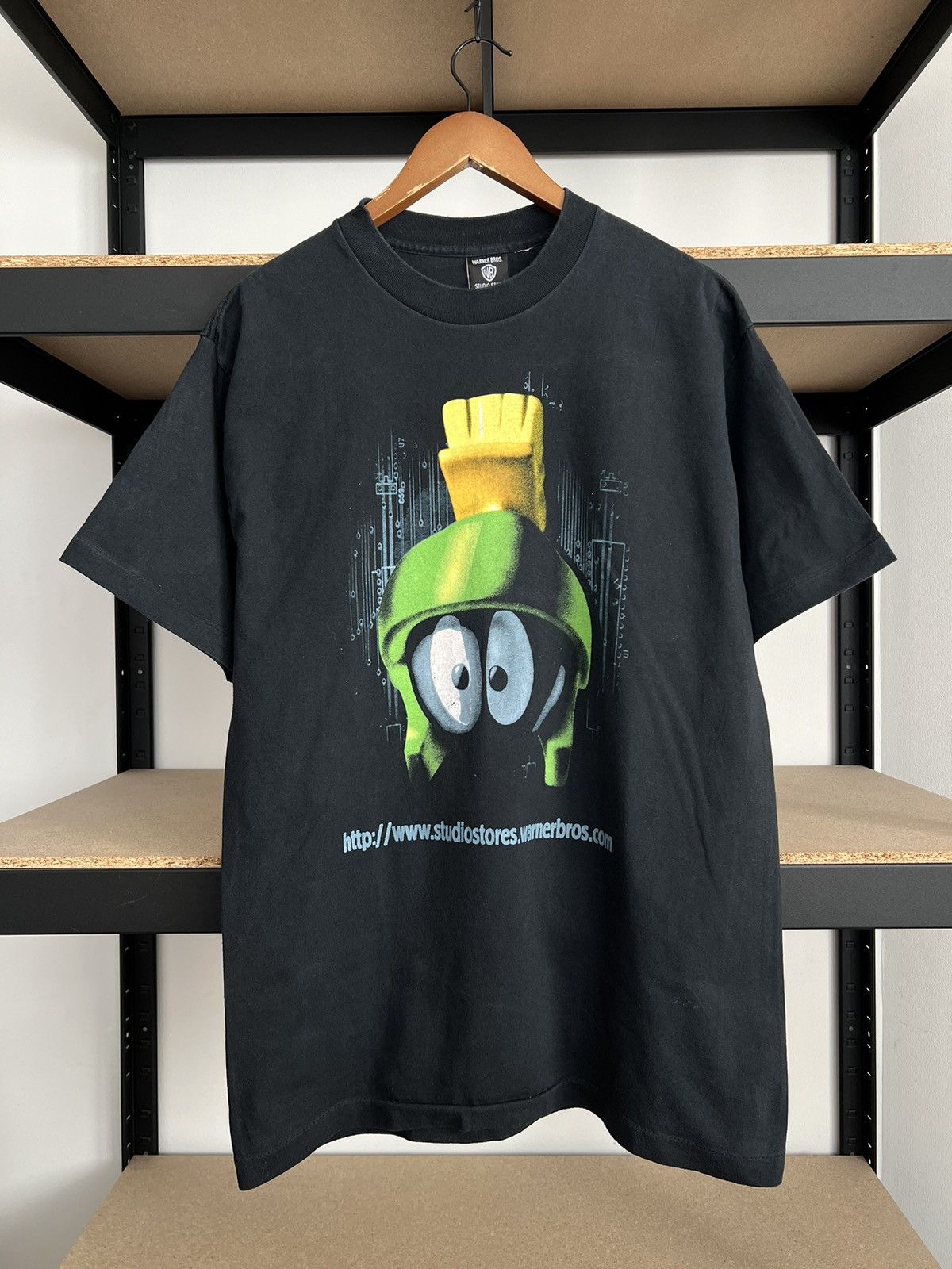 Cartoon Network Vintage 1995 Marvin the Martian Looney Tunes Cartoon T-shirt Size US L / EU 52-54 / 3 - 3 Thumbnail