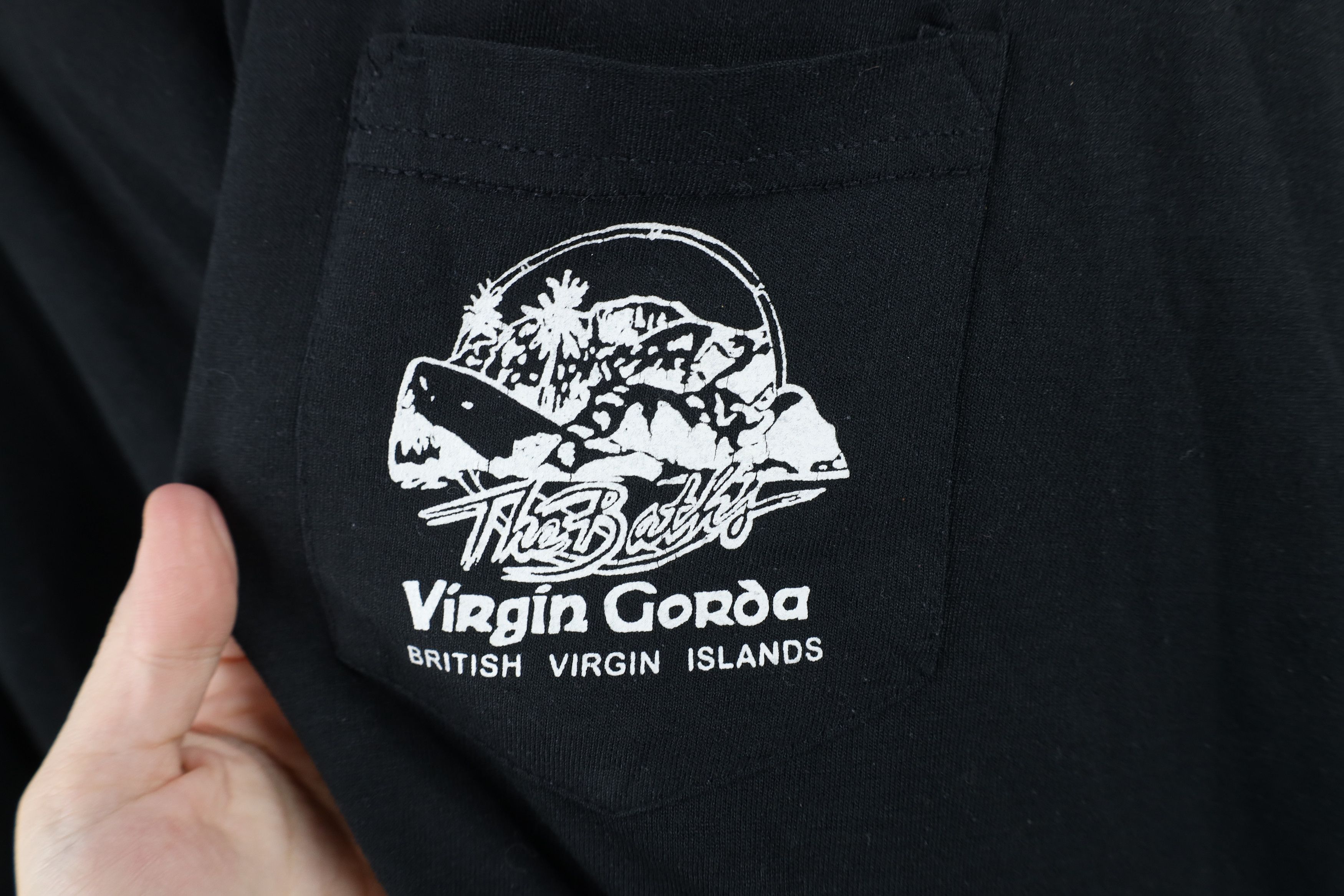 Vintage Vintage 90s Streetwear Virgin Gorda Virgin Islands T-Shirt Size US XXL / EU 58 / 5 - 4 Thumbnail