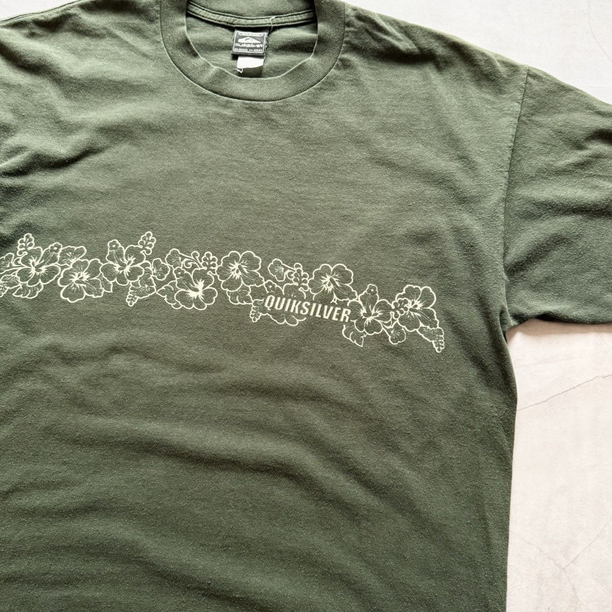 Quiksilver Vintage Quicksilver Big Logo Billabong Vibe T-shirt Tee Surf Size US M / EU 48-50 / 2 - 3 Thumbnail