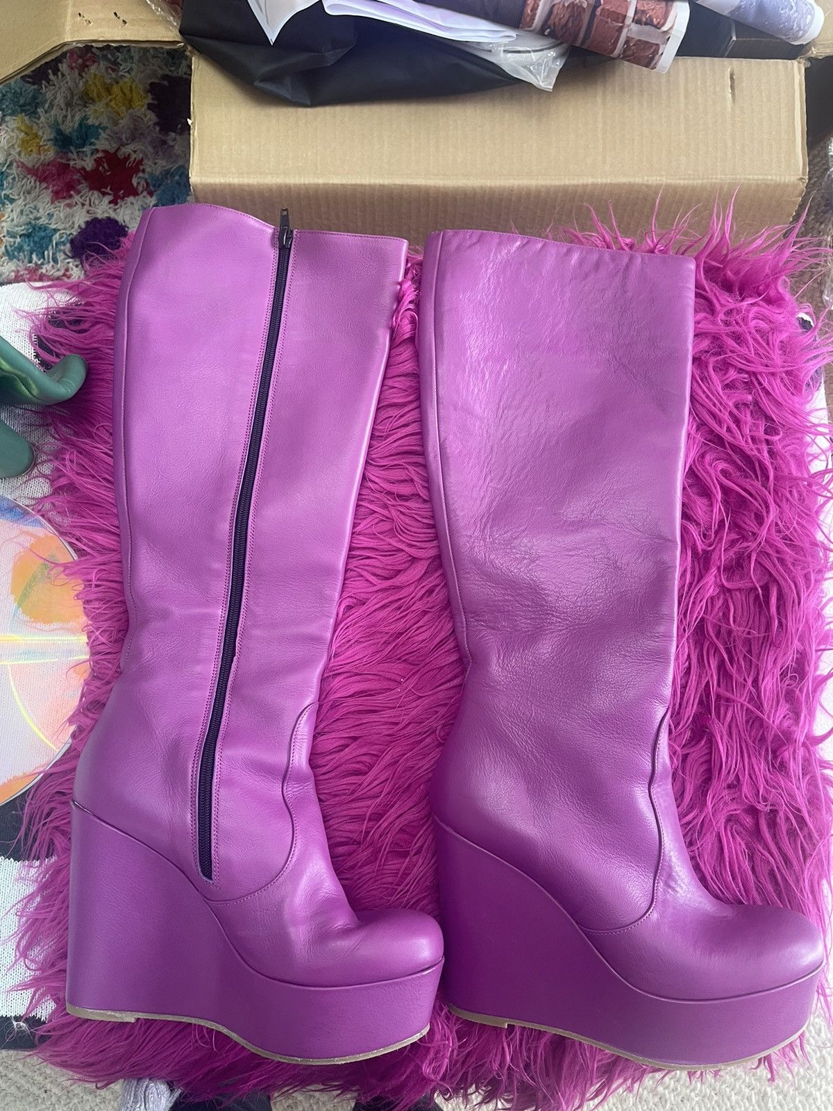 Other Knee high brand new Italian made Size US 9 / IT 39 - 3 Thumbnail