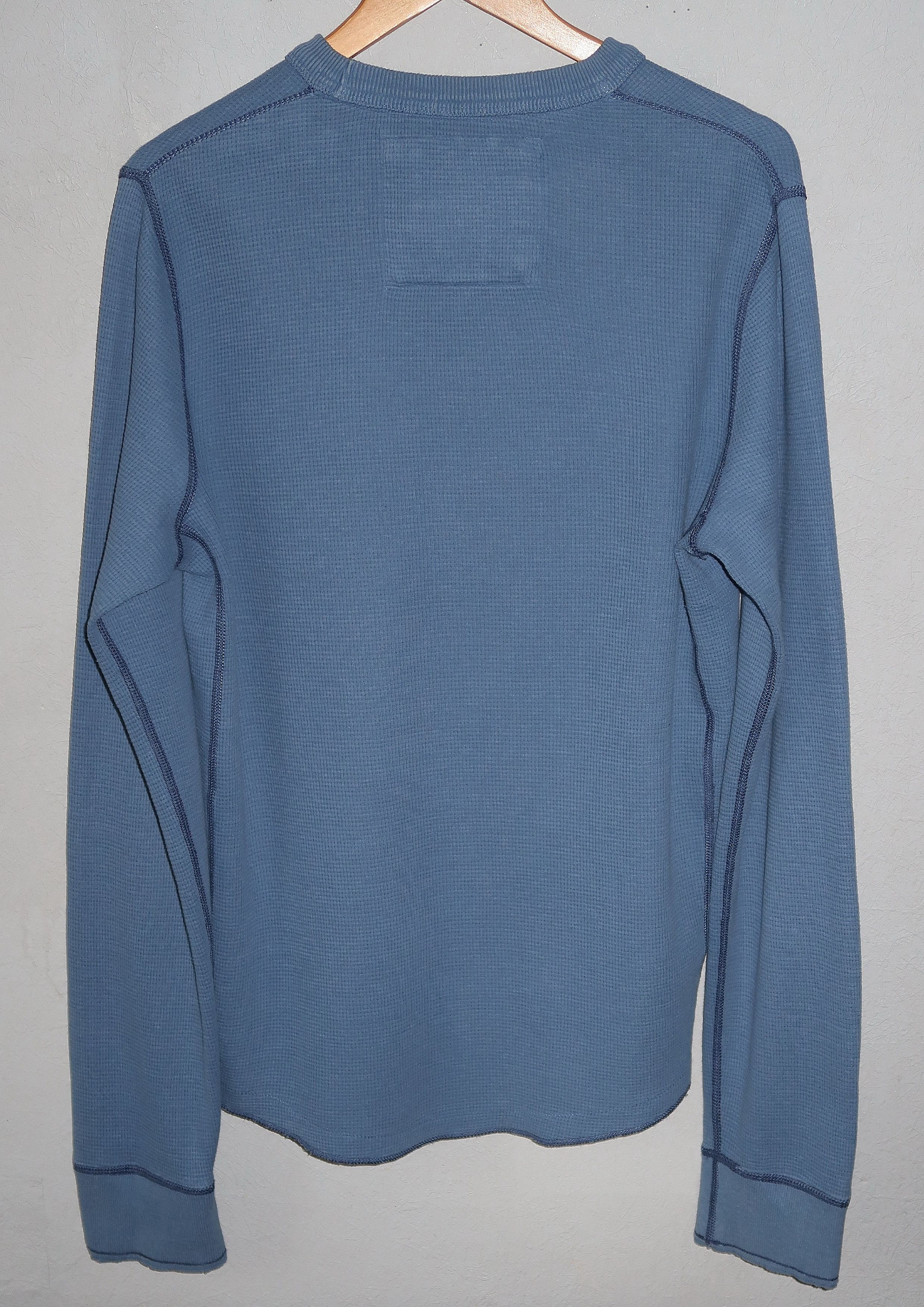Abercrombie & Fitch Blue Slightly Distressed Oversized Sweatshirt Y2K Size US M / EU 48-50 / 2 - 3 Thumbnail