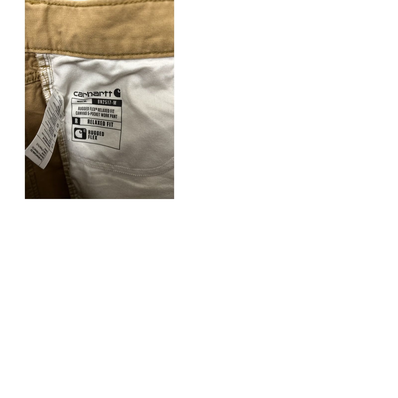 Carhartt Carhartt Work Pants Mens 38x30 Brown Rugged Flex Relaxed Fit Canvas BN2517-M Size US 38 / EU 54 - 9 Thumbnail