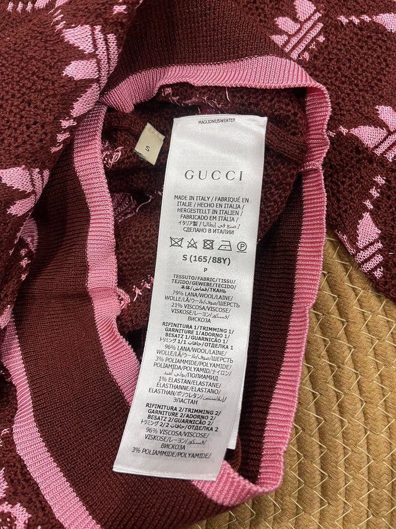 Gucci Gucci Co-branded wool laccard sweater 2502-Nextarrow Size US S / EU 44-46 / 1 - 5 Thumbnail