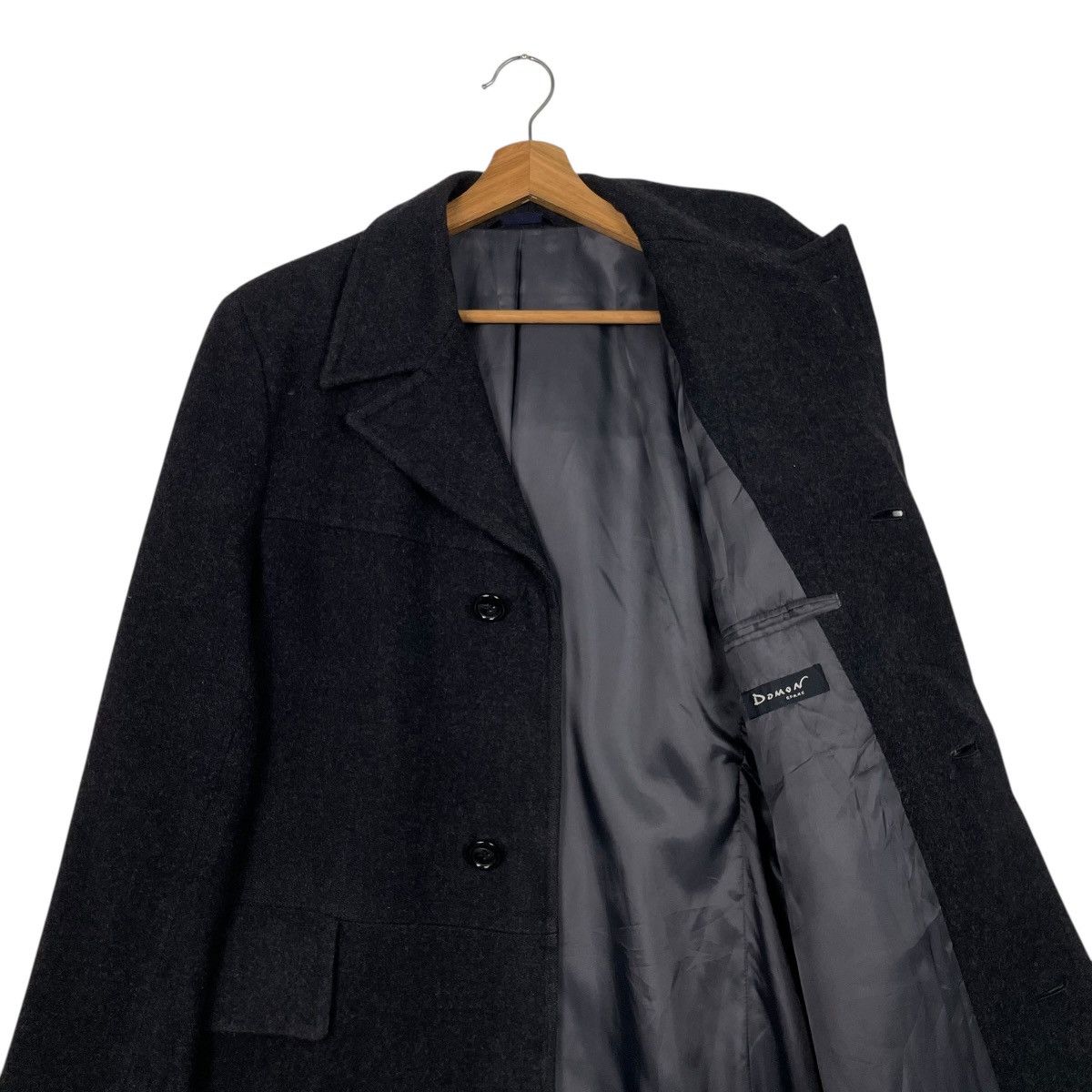 Other Domon Homme Wool Black Coat Size US M / EU 48-50 / 2 - 11 Thumbnail