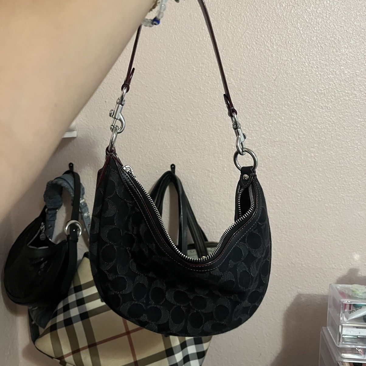 Coach coach black/grey shoulder bag Size ONE SIZE - 2 Thumbnail