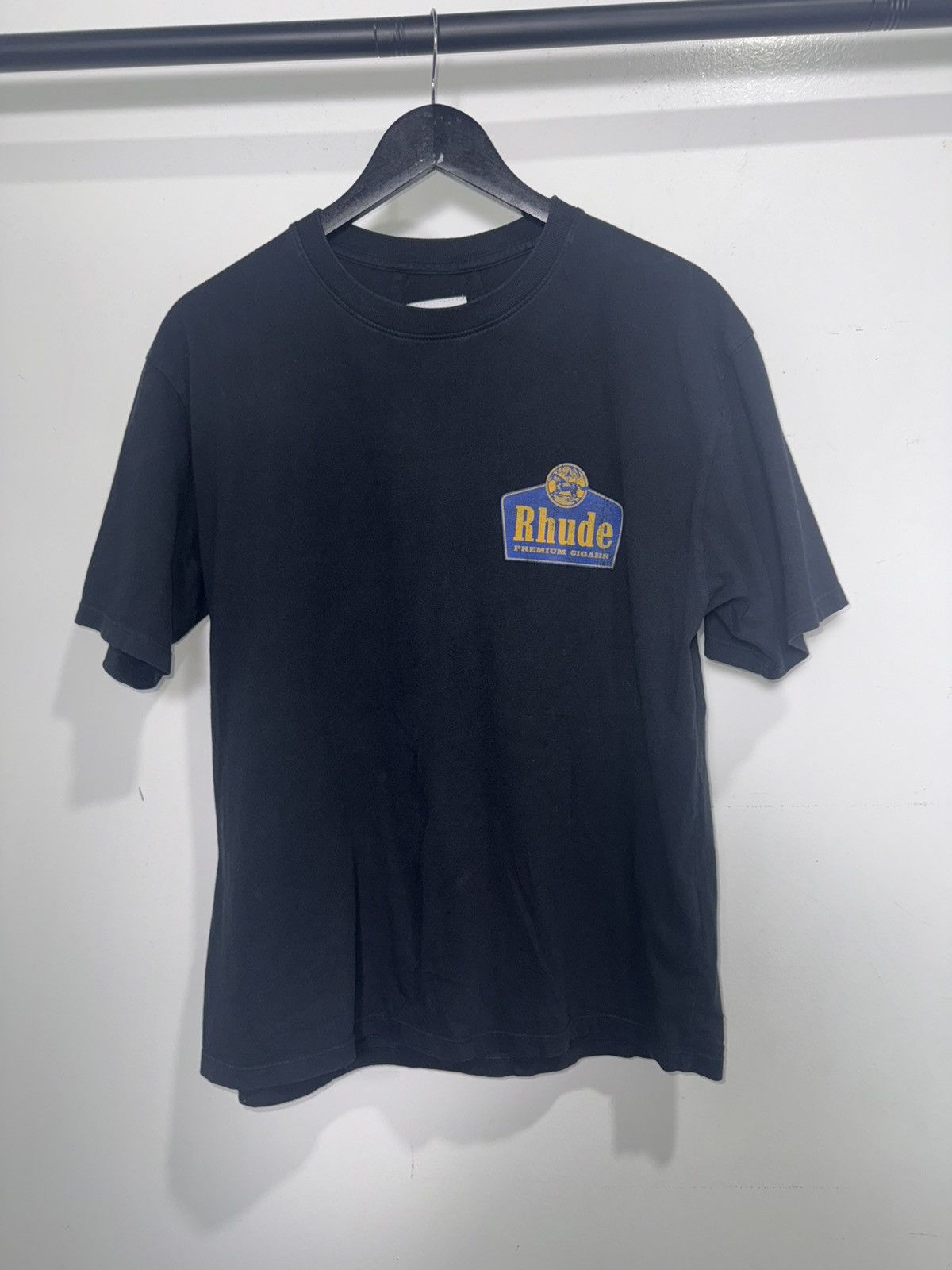 Rhude Rhude Grand Cru T-shirt vintage black Size US S / EU 44-46 / 1 - 2 Thumbnail