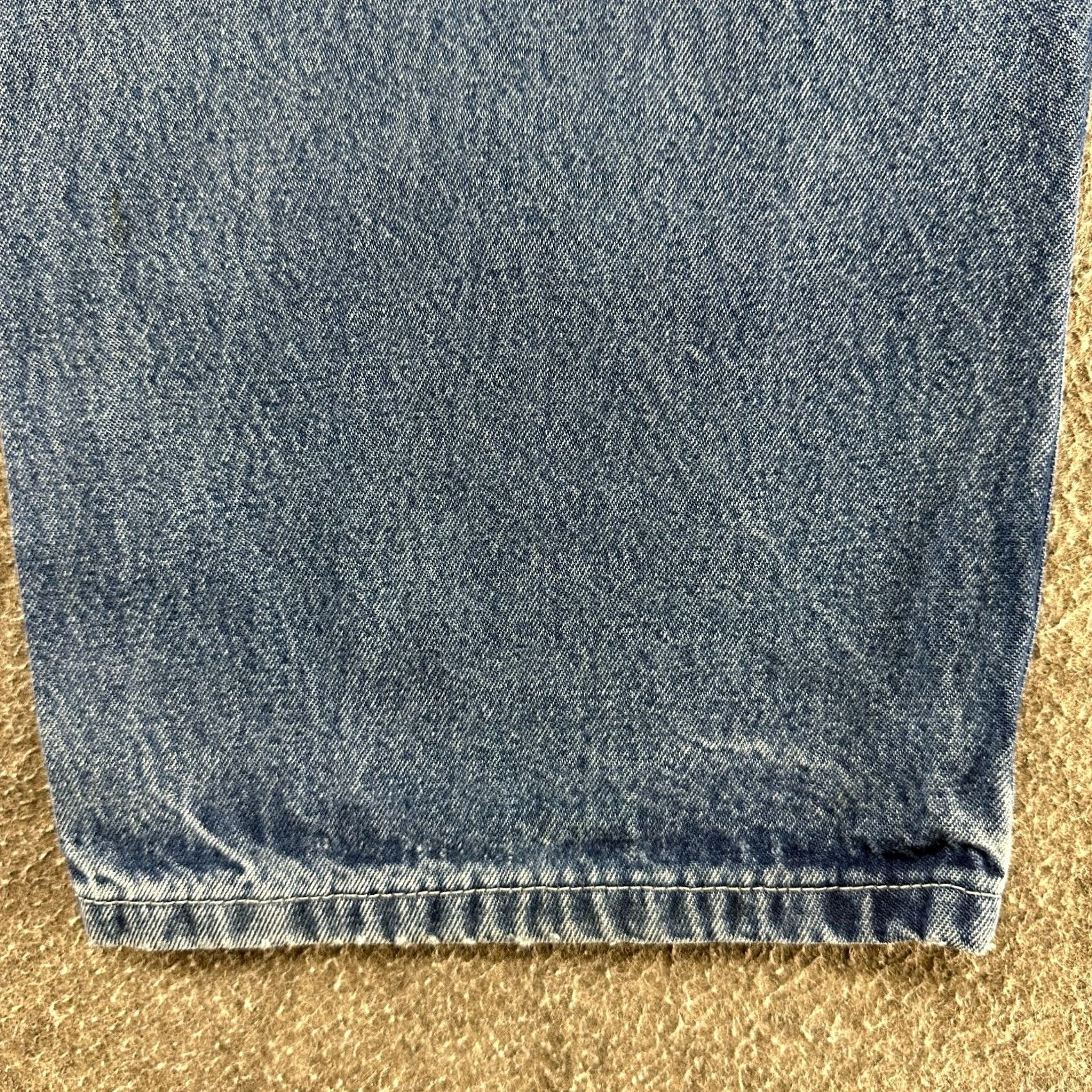 Carhartt VINTAGE Carhartt Jeans Mens 34x28 Blue Carpenter Loose Original Fit Baggy Y2K Size US 34 / EU 50 - 7 Thumbnail