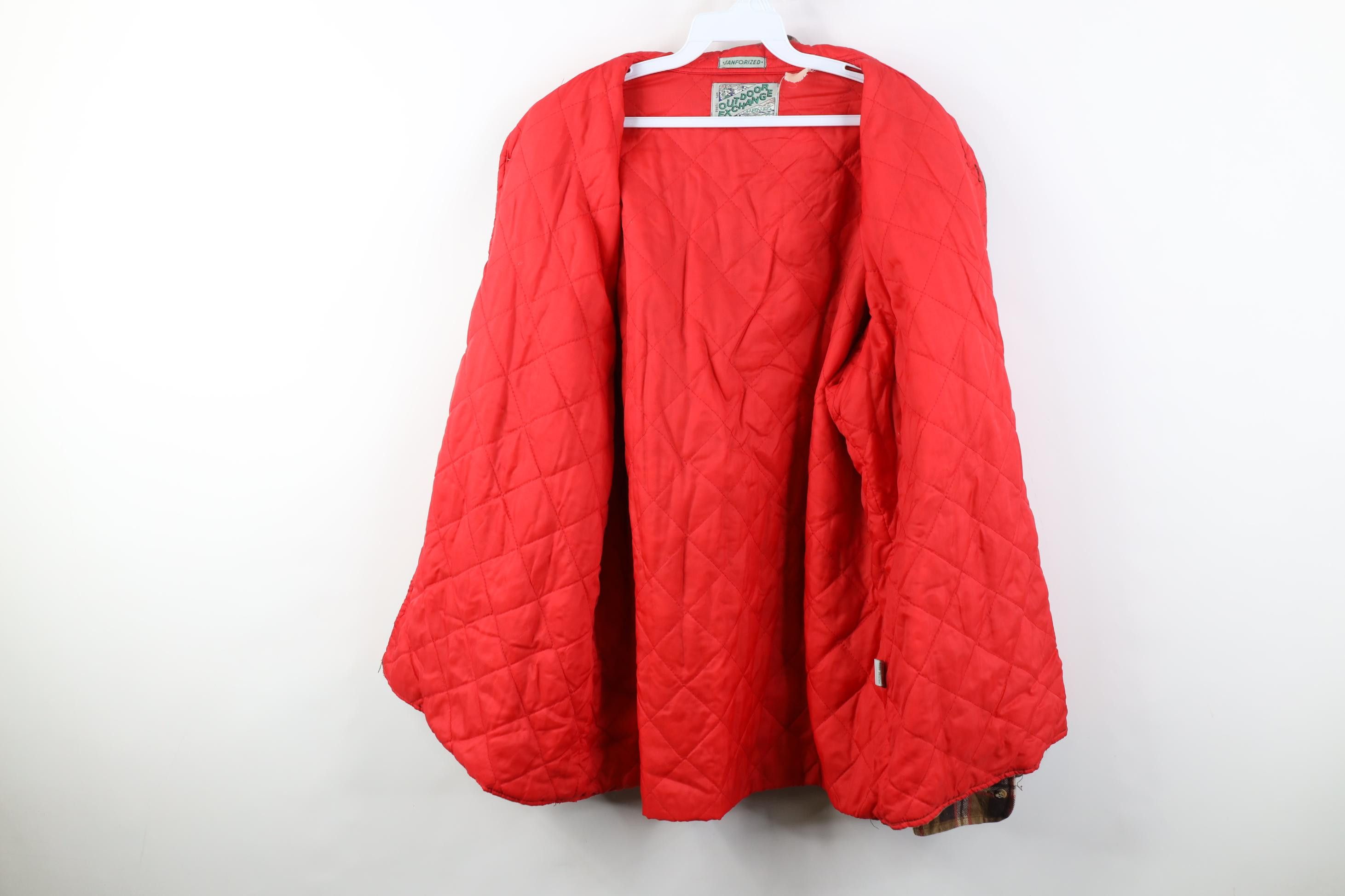 Vintage Vintage 70s Streetwear Sanforized Button Shirt Jacket Shirt Size US L / EU 52-54 / 3 - 11 Thumbnail