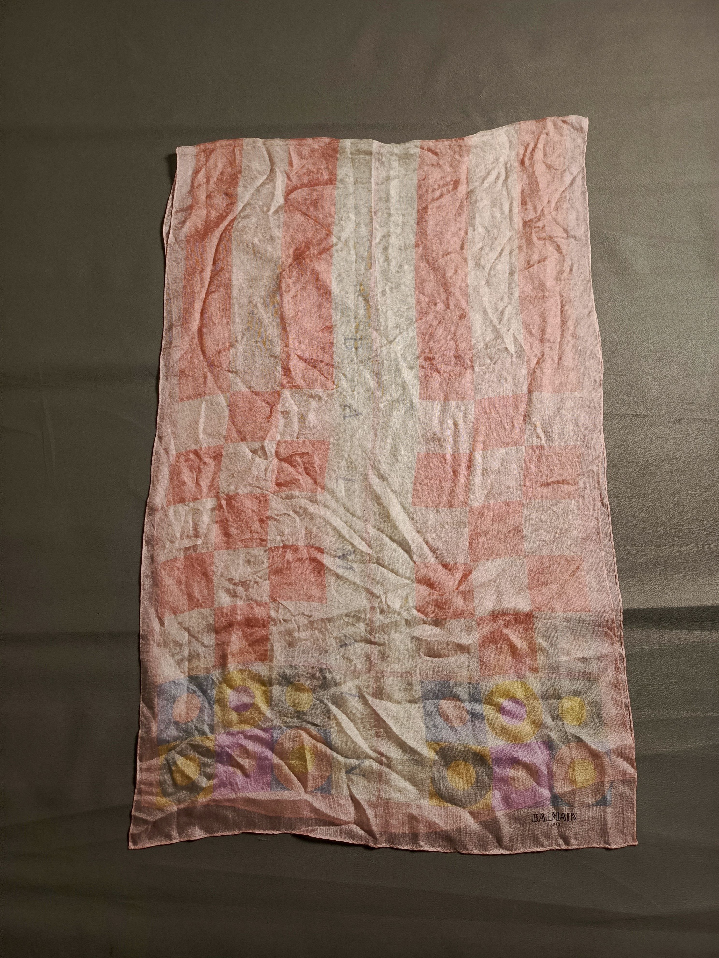 Balmain Balmain Paris silk scarves Size ONE SIZE - 3 Thumbnail
