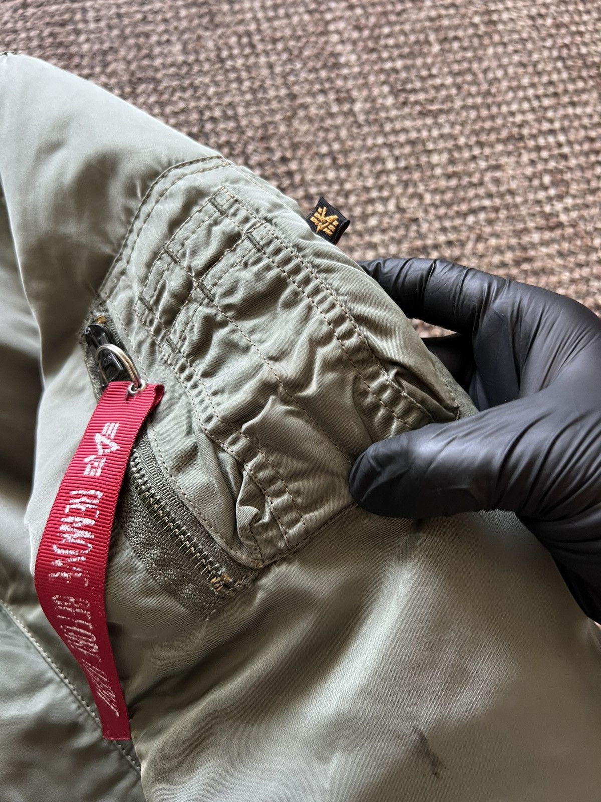 Alpha Industries Vintage Alpha Industries USAF MA-1 Reversible Bomber Jacket Size US M / EU 48-50 / 2 - 8 Thumbnail