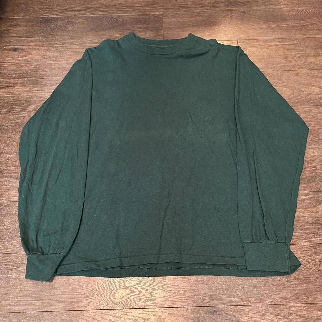 Designer Vintage Green Long Sleeve From Size US L / EU 52-54 / 3 - 2 Thumbnail