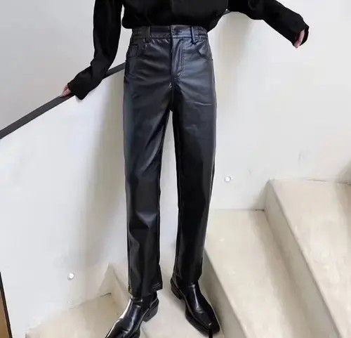 Other Black leather jacket Size US 34 / EU 50 - 1 Thumbnail