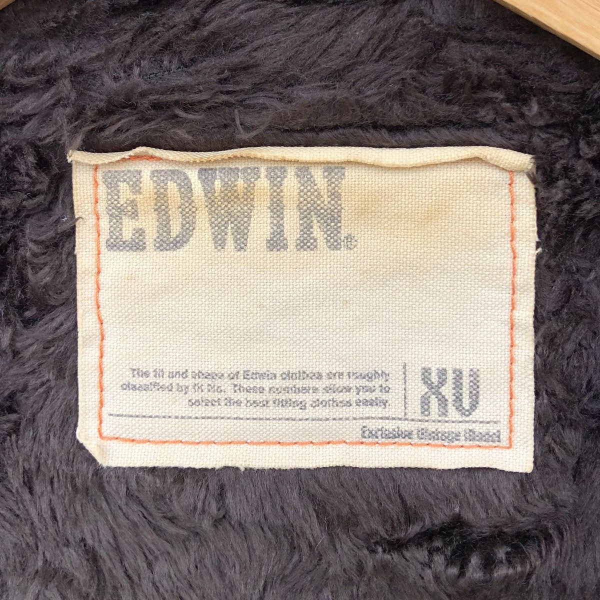 Edwin Vintage EDWIN XV Lined Sherpa Winter Jacket Size US XL / EU 56 / 4 - 20 Thumbnail