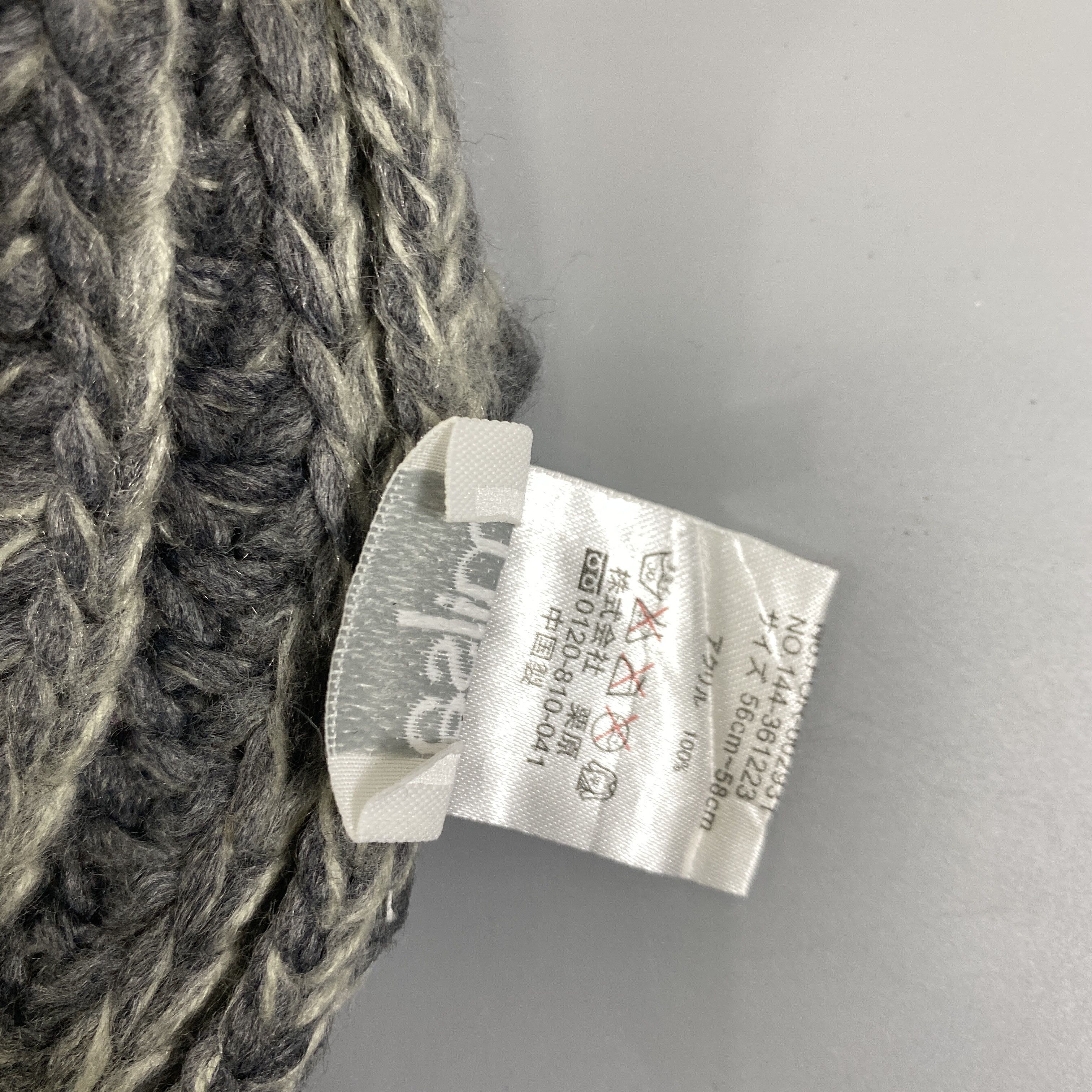 Japanese Brand Milsa Beanie Hats With Pom Pom -BN1070 Size ONE SIZE - 9 Thumbnail