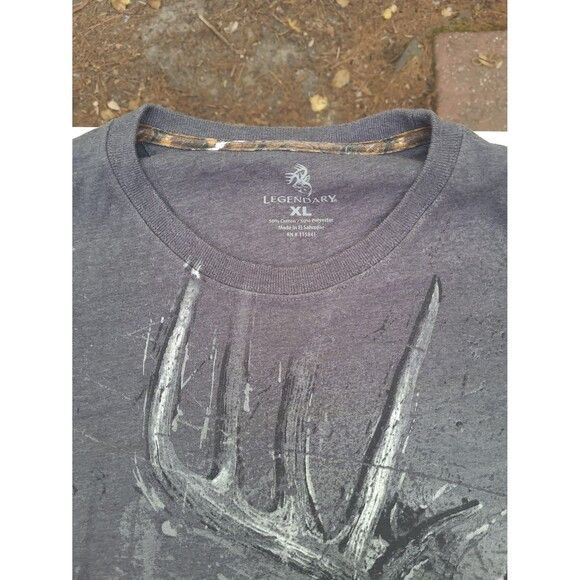Cabelas Y2k Legendary Whitetails Deer Trust Your Instincts Shirt Size US XL / EU 56 / 4 - 3 Thumbnail