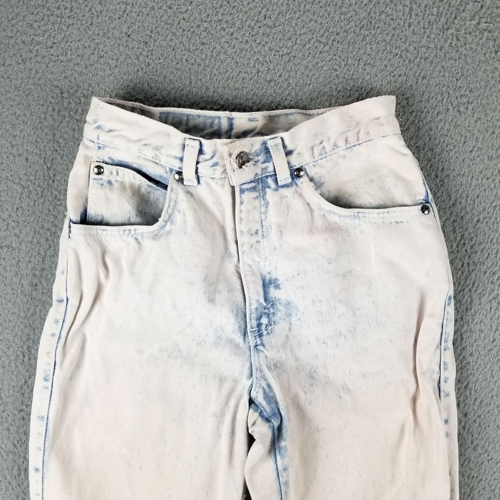 Levi's VINTAGE Levi's Jeans Woman 7 Acid Washed 900 Series 24X29 Tapered High Mom USA Jeans Women 24x29.5 Inseam USA 90s Theme Size 28" / US 6 / IT 42 - 2 Thumbnail