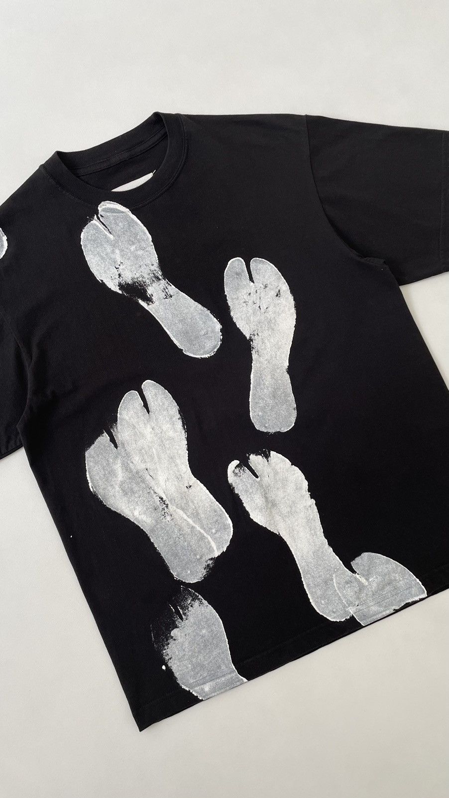 Maison Margiela 03 IF Artisanal Tabi Foot Print T Shirt Size US M / EU 48-50 / 2 - 8 Thumbnail