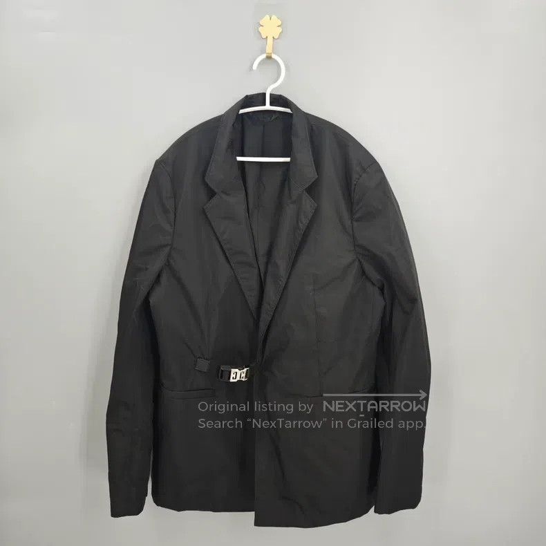Givenchy Givenchy 4G Buckle Nylon Blazer Jacket Size US M / EU 48-50 / 2 - 1 Thumbnail