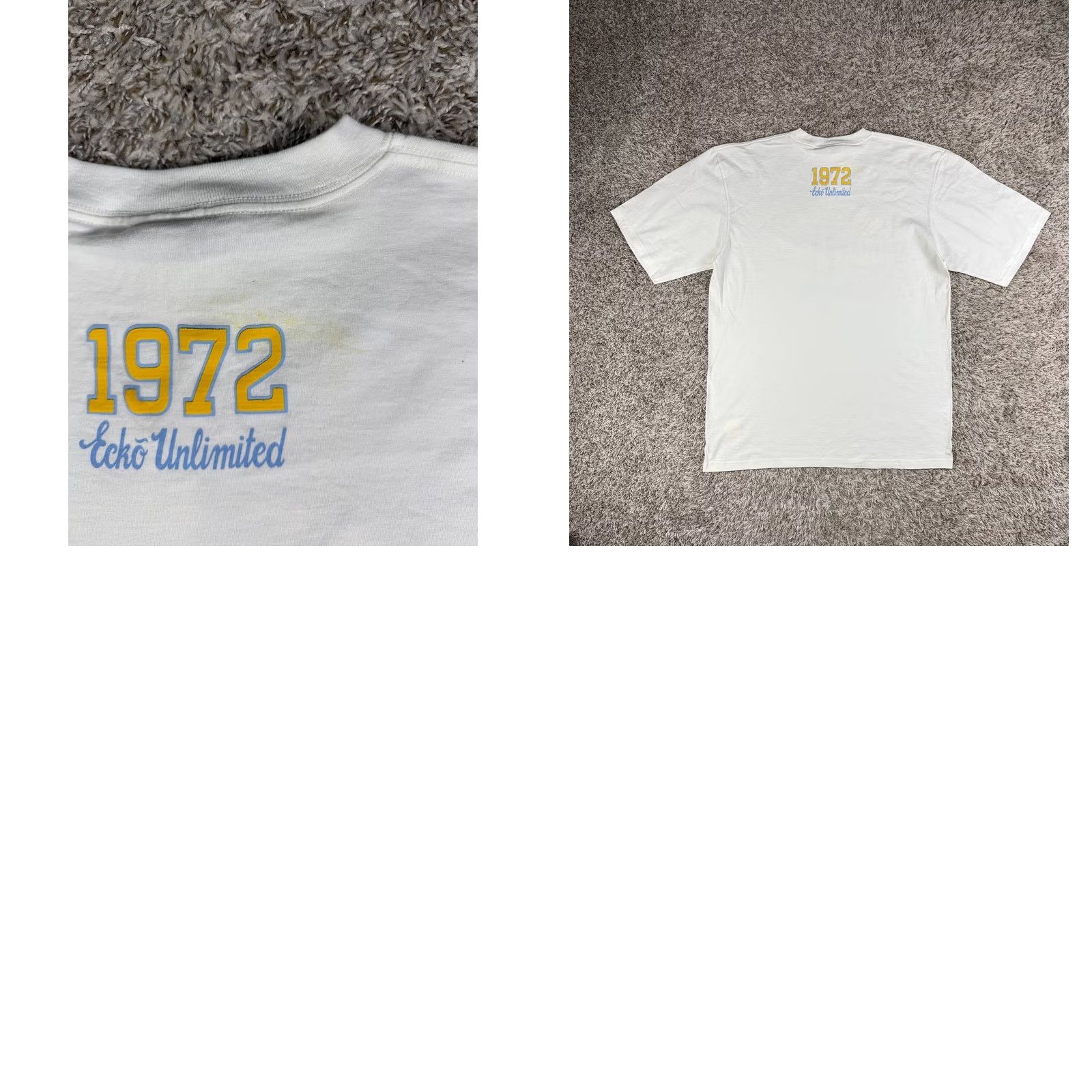 Ecko Unltd. VINTAGE Ecko Unltd. T-Shirt White 2XL Crew Neck Short Sleeve Hip Hop Skate Logo Mens Size US XXL / EU 58 / 5 - 9 Thumbnail