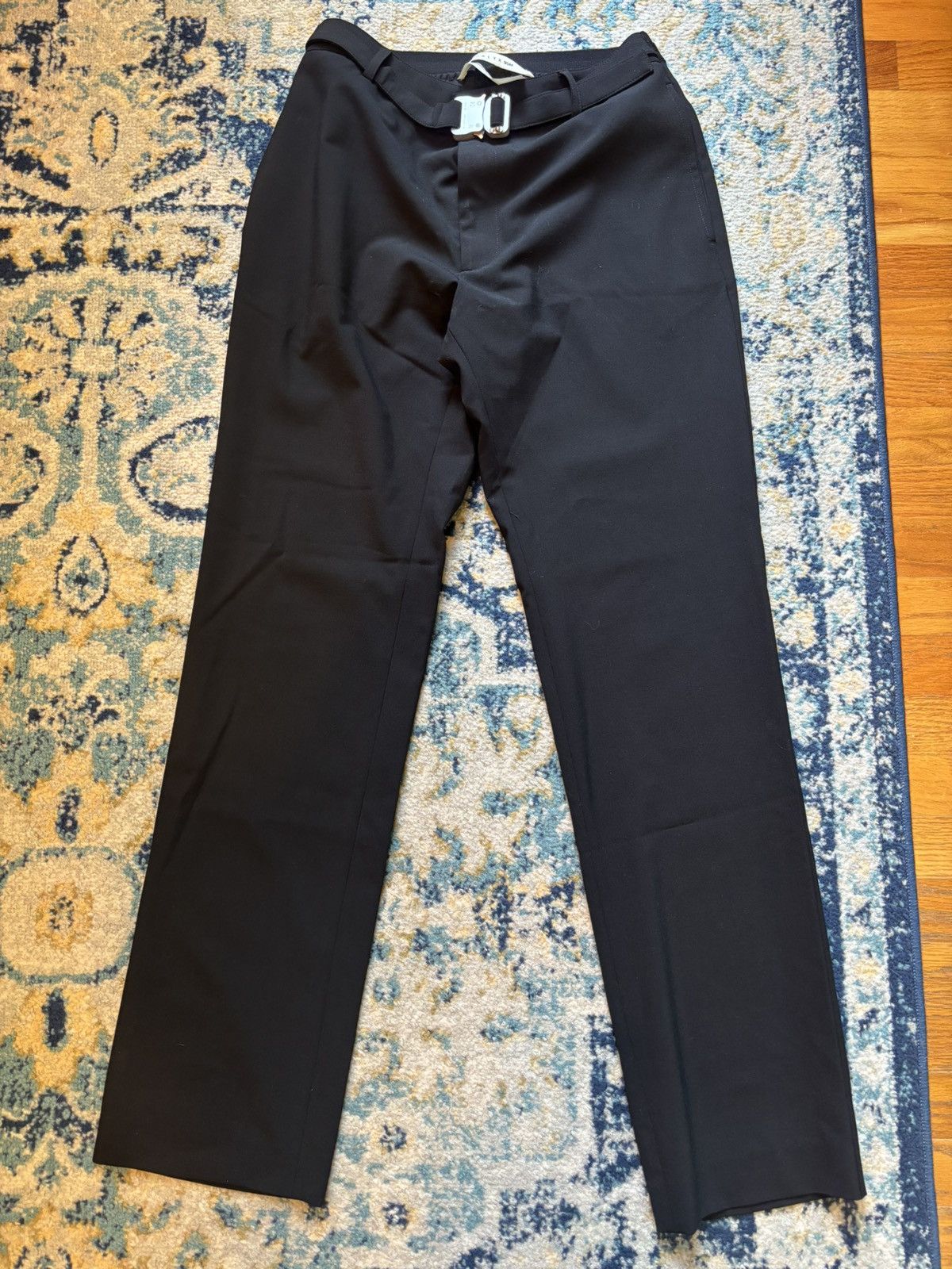 1017 ALYX 9SM BUCKLE DRESS SUIT PANTS Size US 32 / EU 48 - 1 Thumbnail