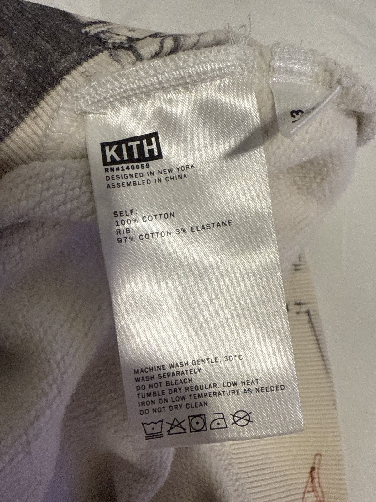 Kith Kith For Star Wars Sketches White Hoodie Size XS Size US XS / EU 42 / 0 - 9 Thumbnail