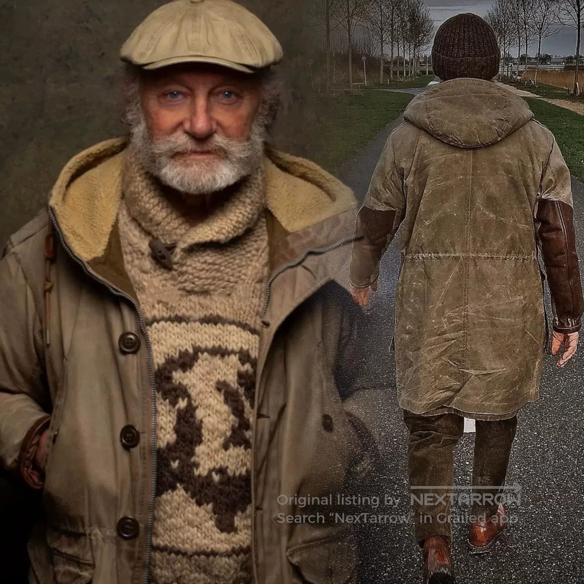 RRL Ralph Lauren mccarthy oil cotton m47 jacket parka. Size US M / EU 48-50 / 2 - 3 Thumbnail