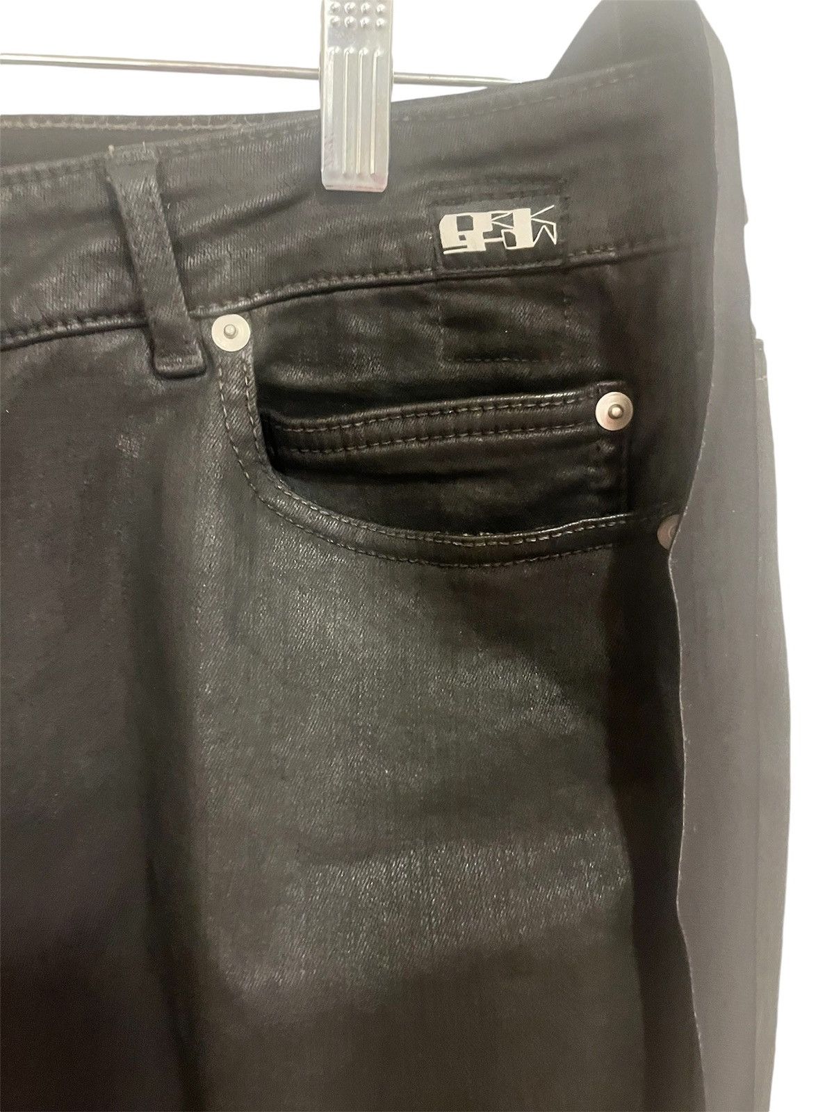 Rick Owens × Rick Owens Drkshdw Rick Owen’s Detroit cut wax denim Size US 31 - 4 Thumbnail
